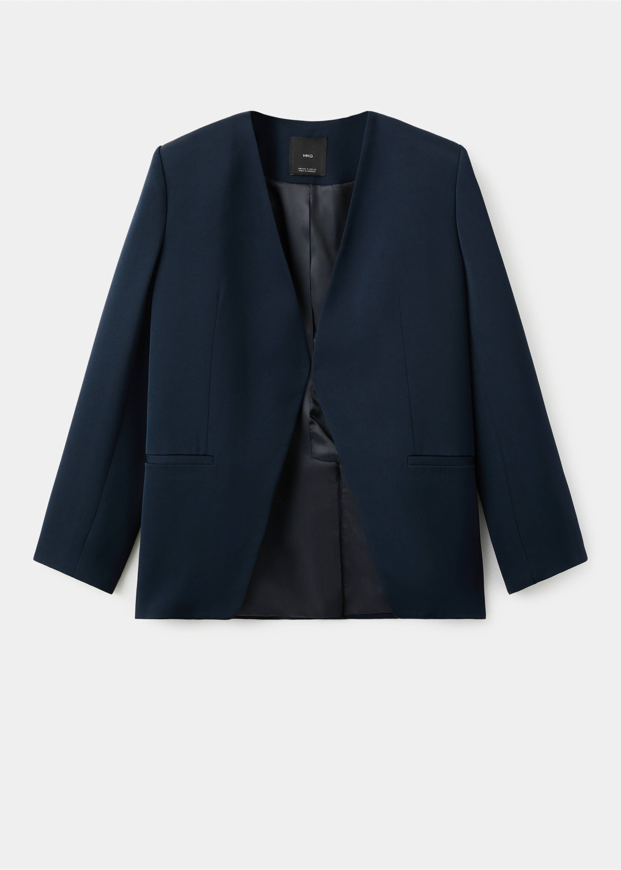 Blazer traje cruzada - Artículo sin modelo, Azul marino. Ref: 17044147-00.