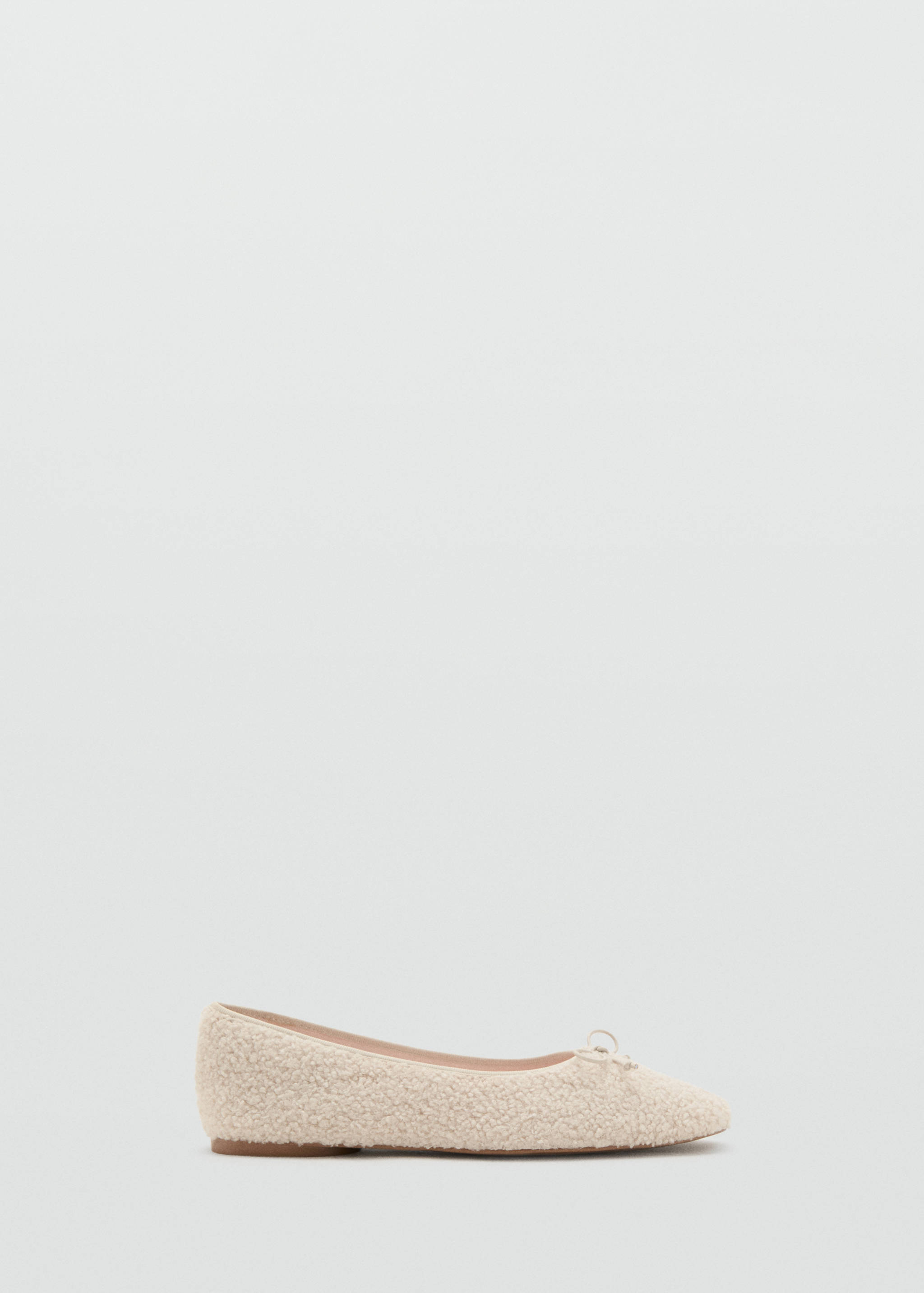 Sheepskin ballet flats - Article without model