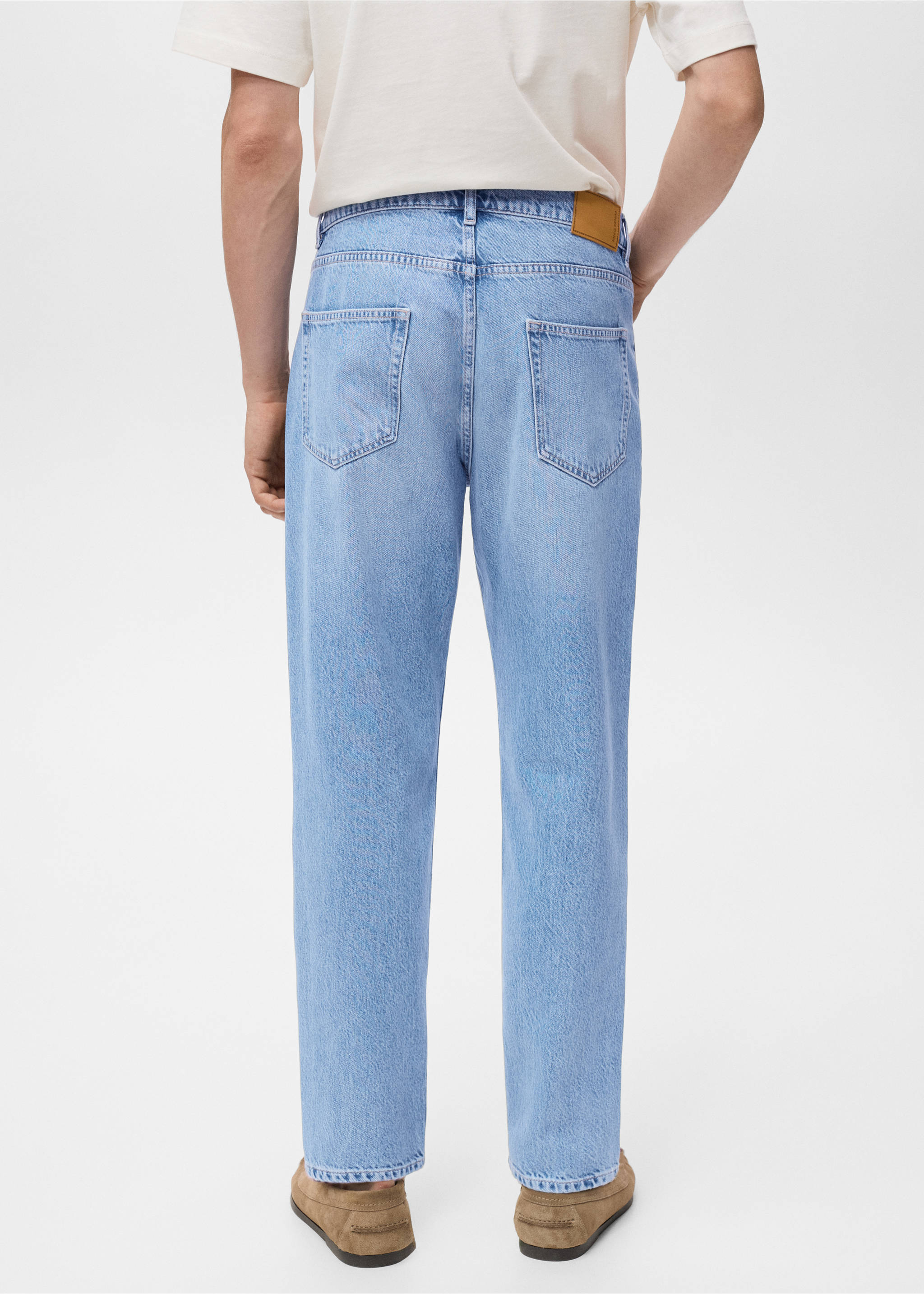 Jeans Lori tapered fit - Detalle del artículo 1, Azul medio. Ref: 17044416-00.