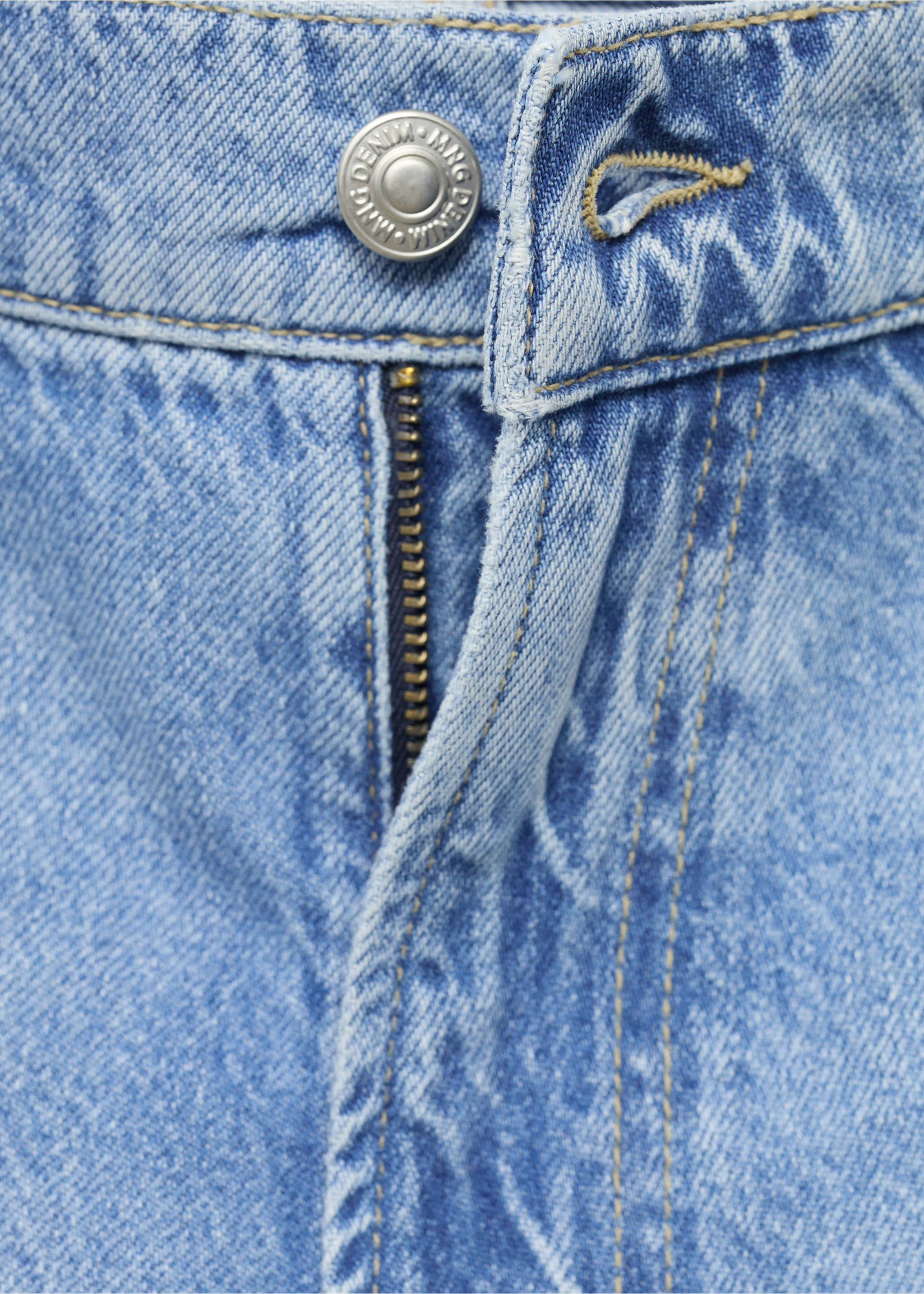 Jeans Lori tapered fit - Detalle del artículo 8, Azul medio. Ref: 17044416-00.