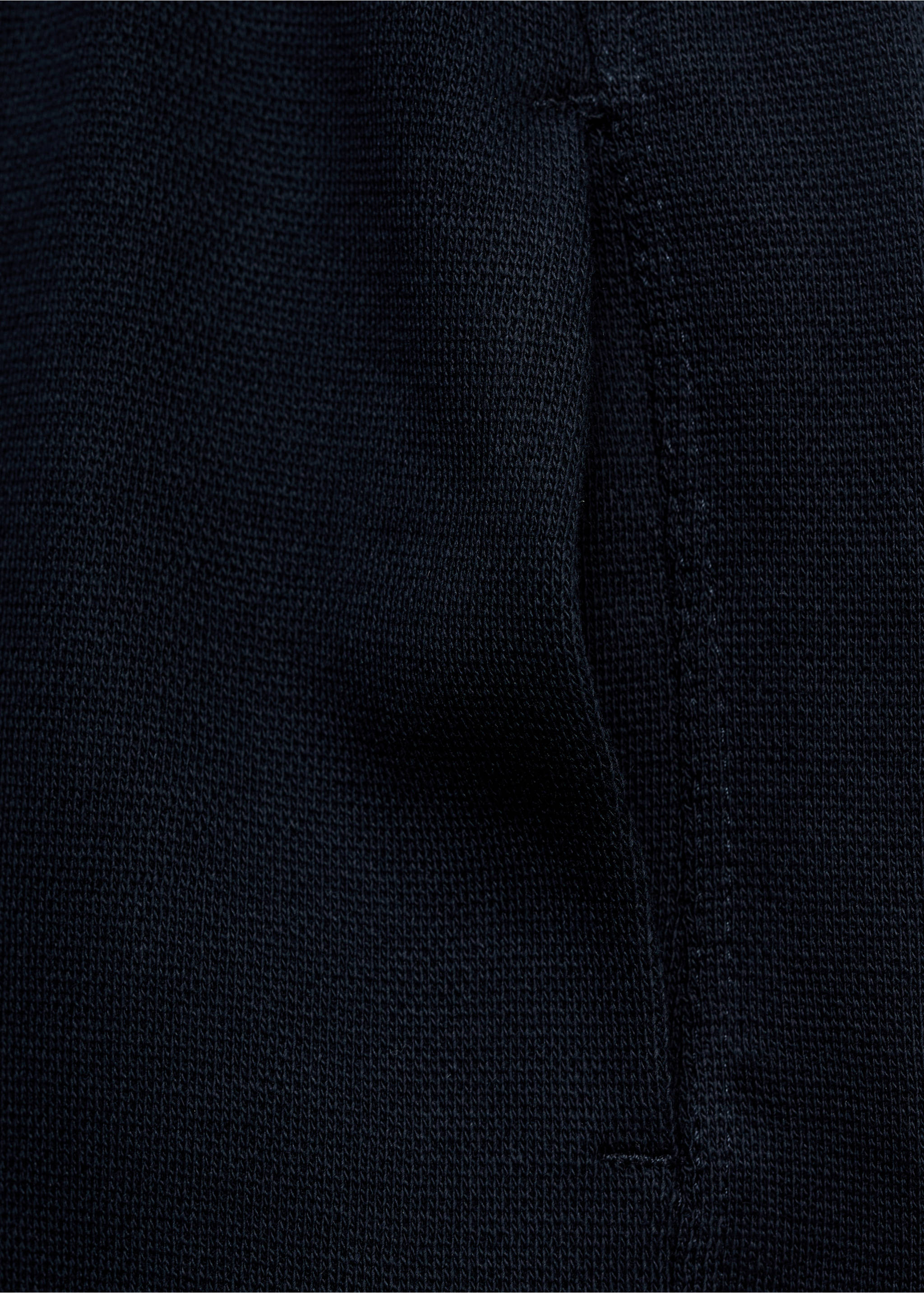 Pique jogger trousers - Details of the article 0, Navy. Ref: 17044418-00.