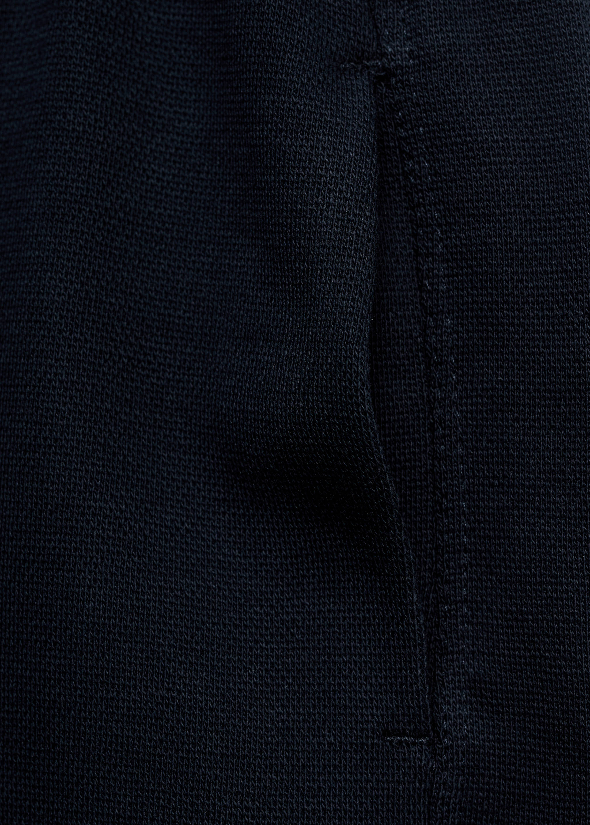 Pique jogger trousers - Details of the article 0