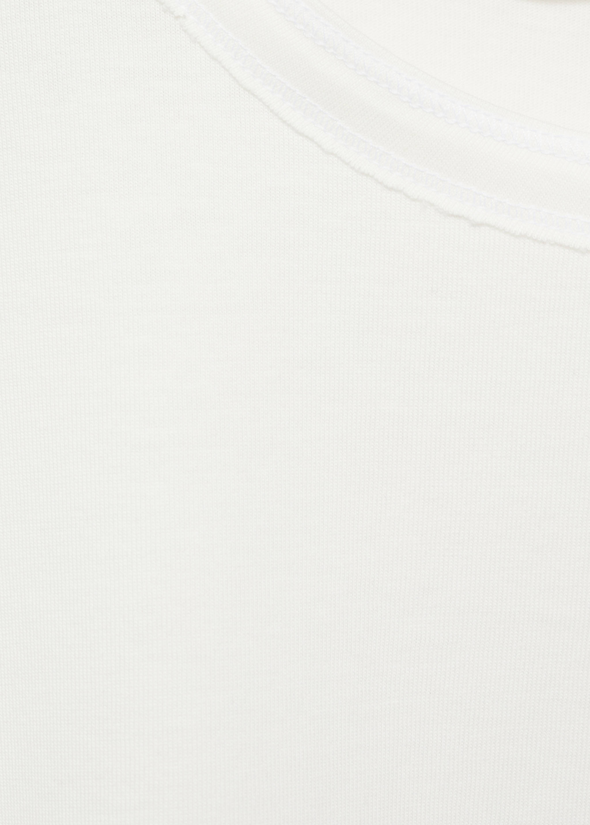 T-shirt coton uni - Détail de l'article 8