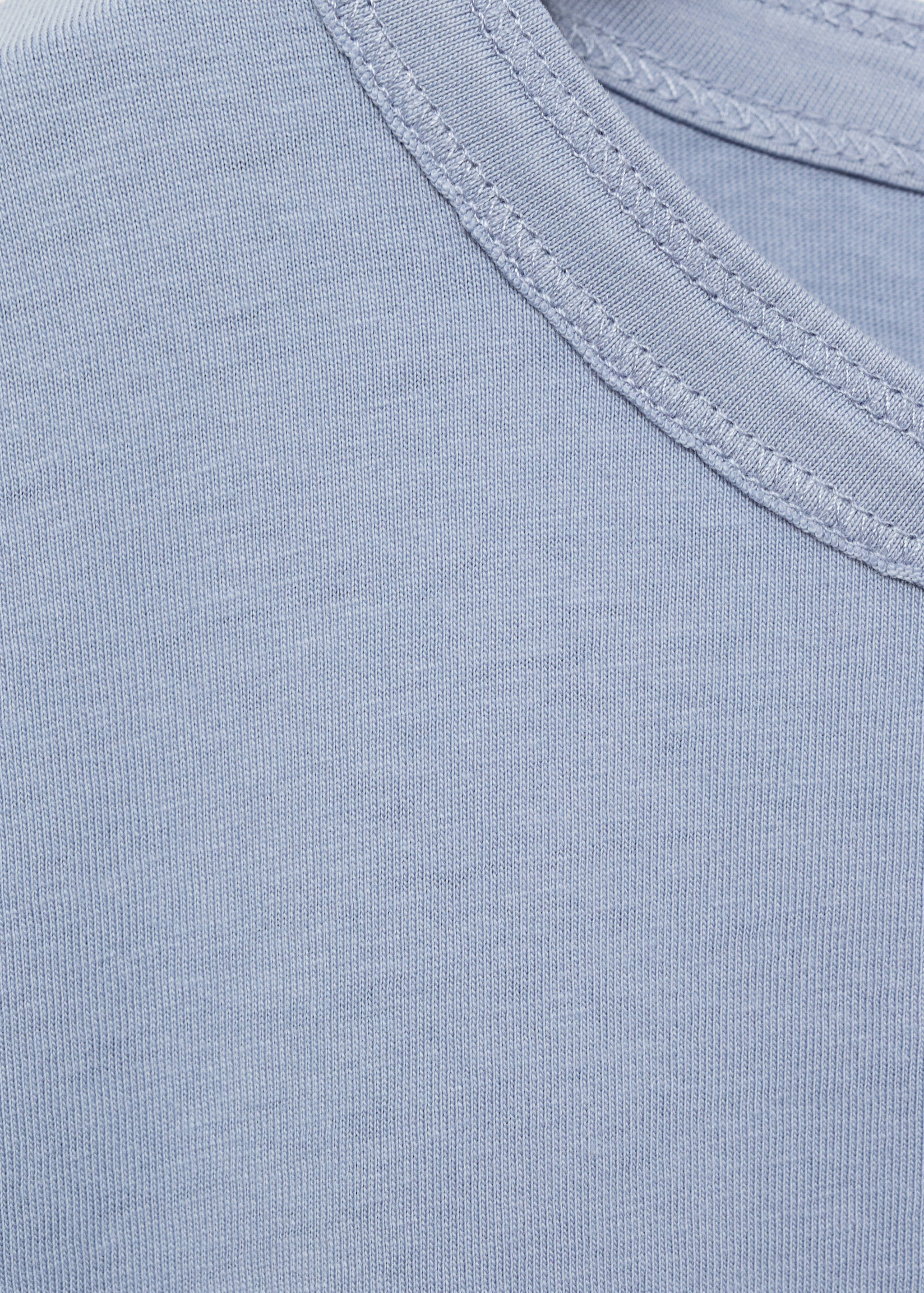 T-shirt coton uni - Détail de l'article 8