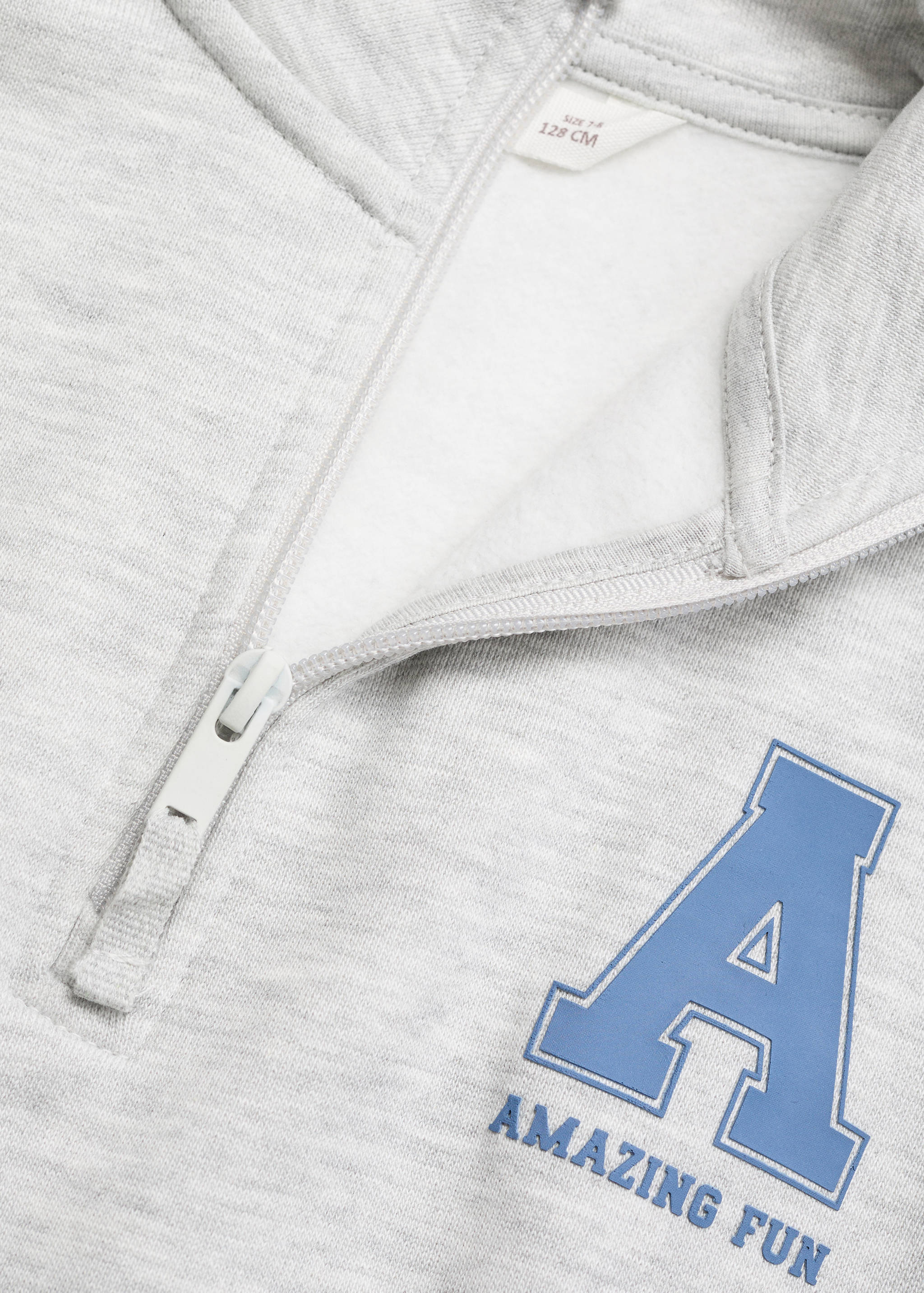 Sweatshirt mit Perkinskragen - Detail des Artikels 0
