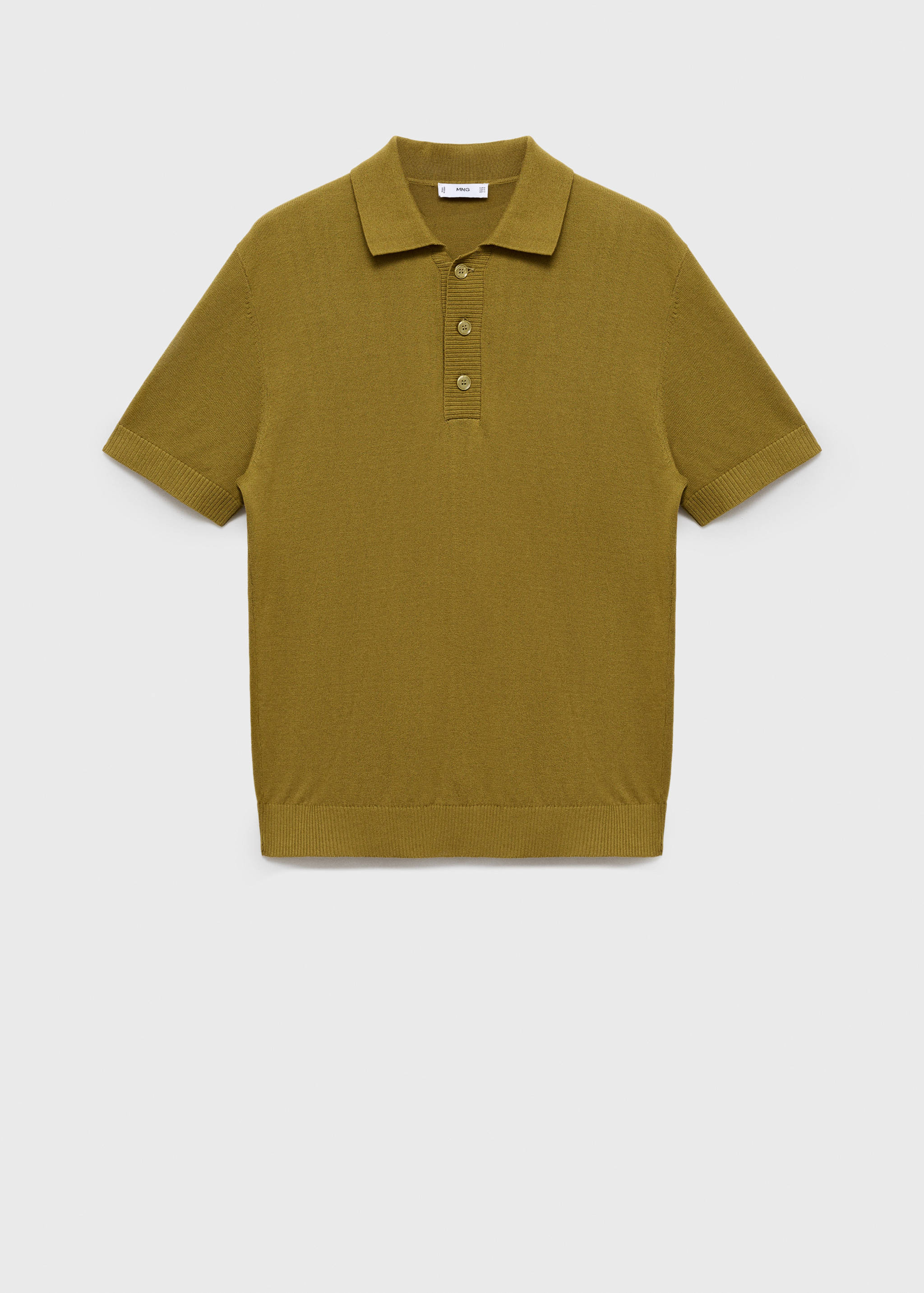 Polo de malha de algodão - Artigo sem modelo