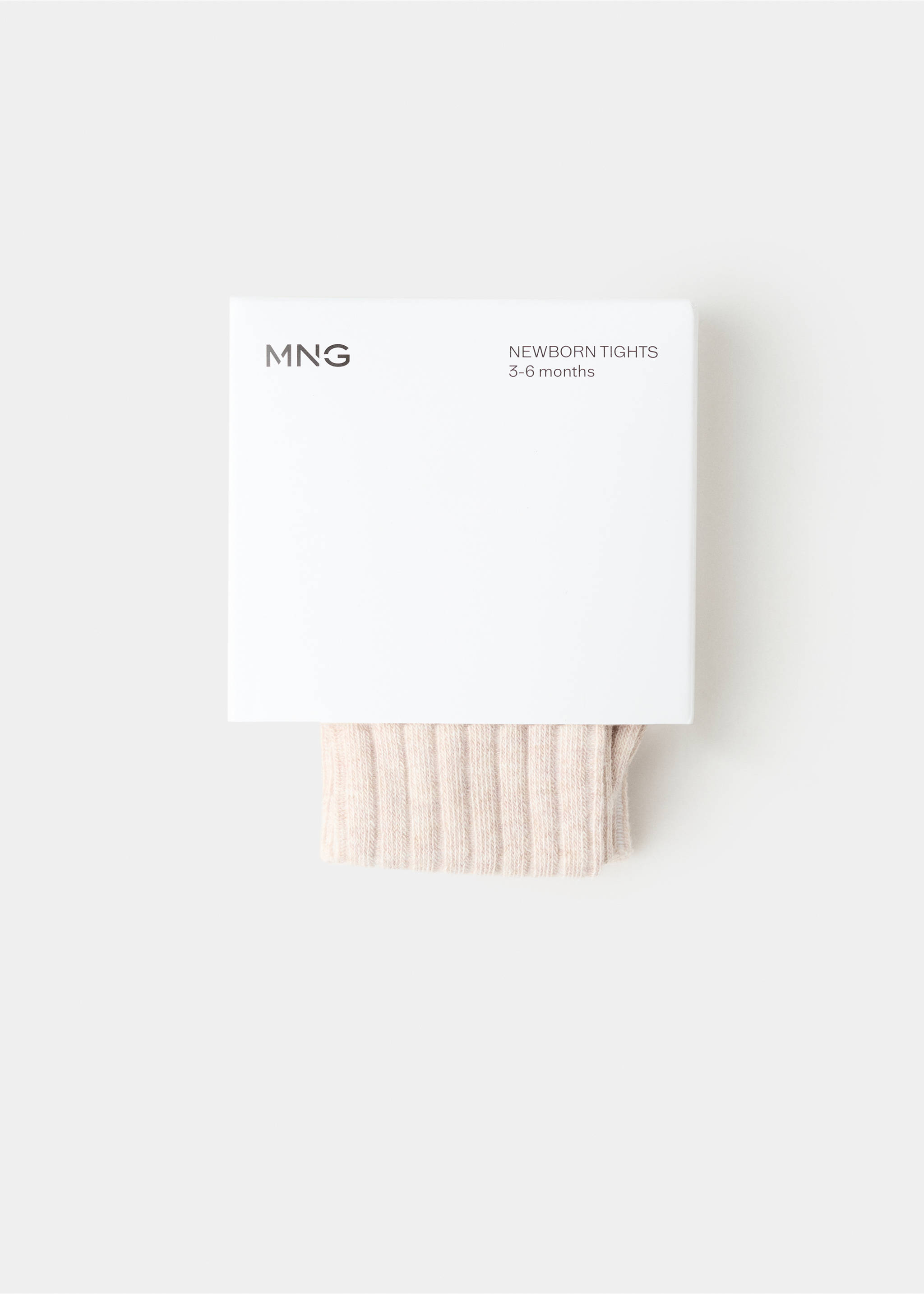 Ribbed tights - Details of the article 8, Sand. Ref: 17044434-00.