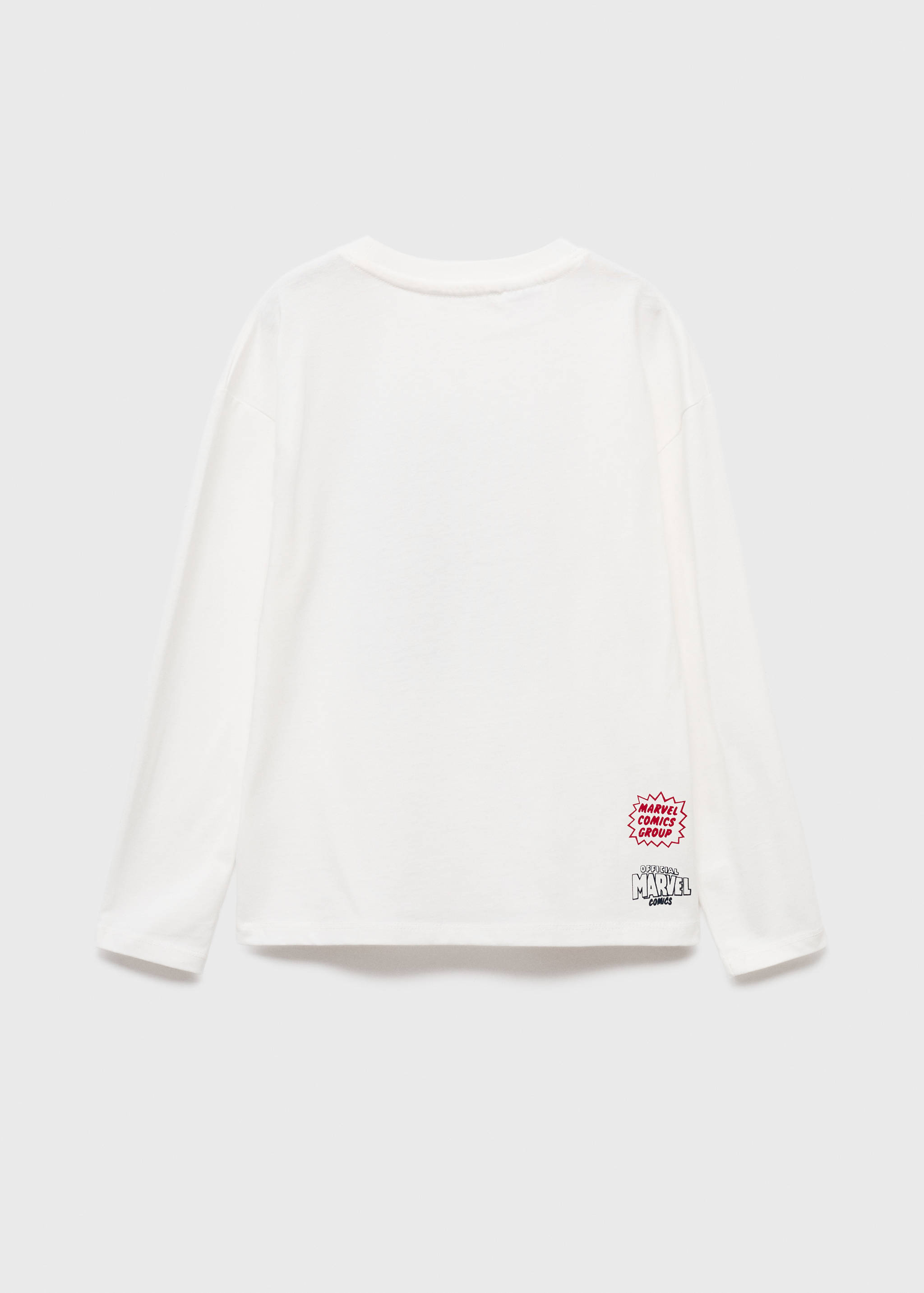 Marvel print T-shirt - Reverse of the article