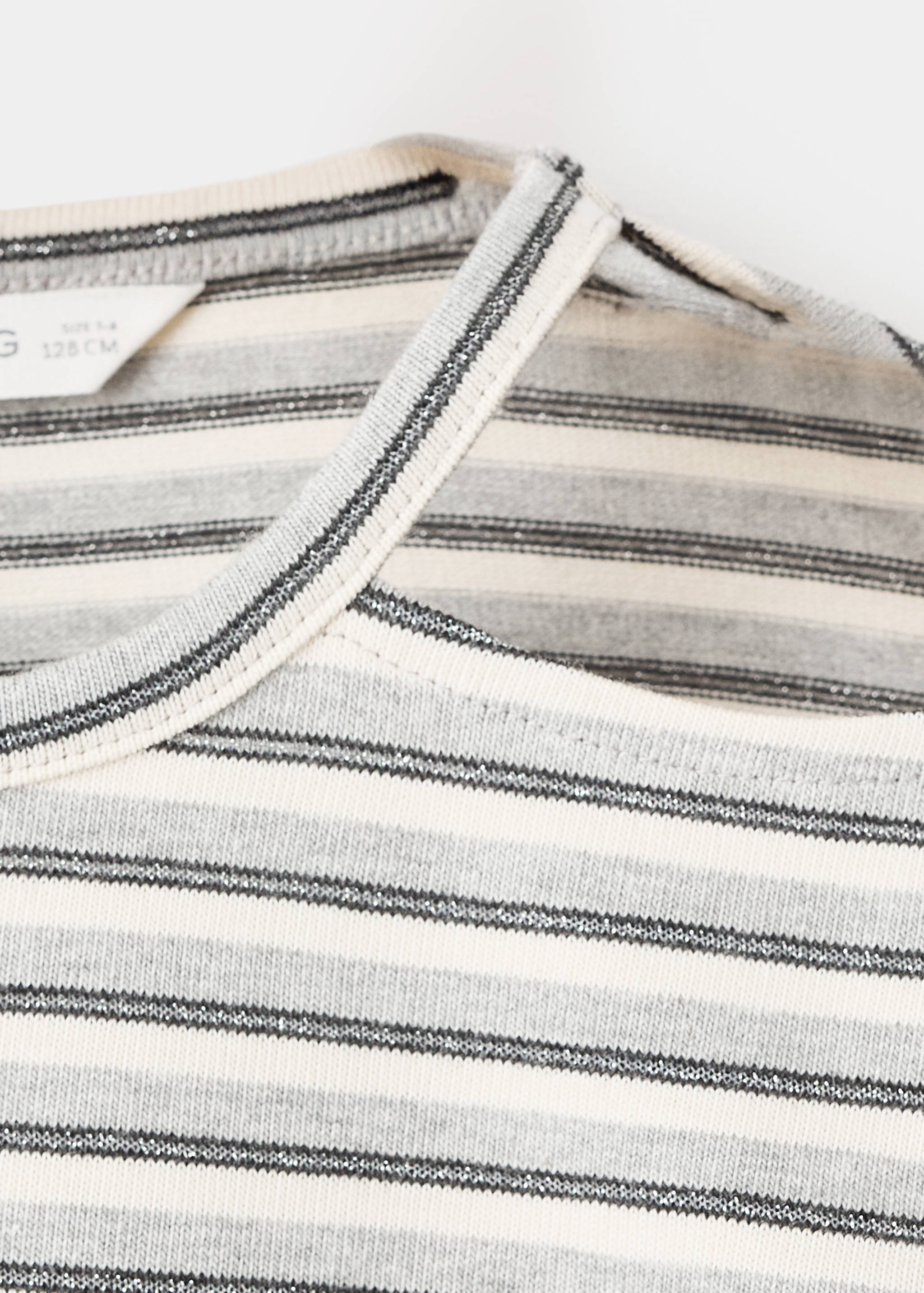 T-shirt cut-out lurex - Détail de l'article 8