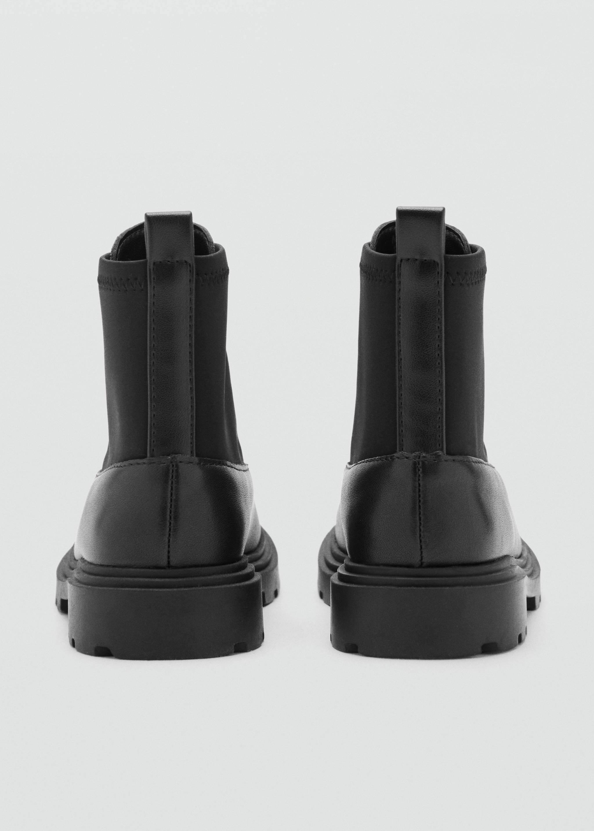 Zipped leather ankle boots - Details of the article 1