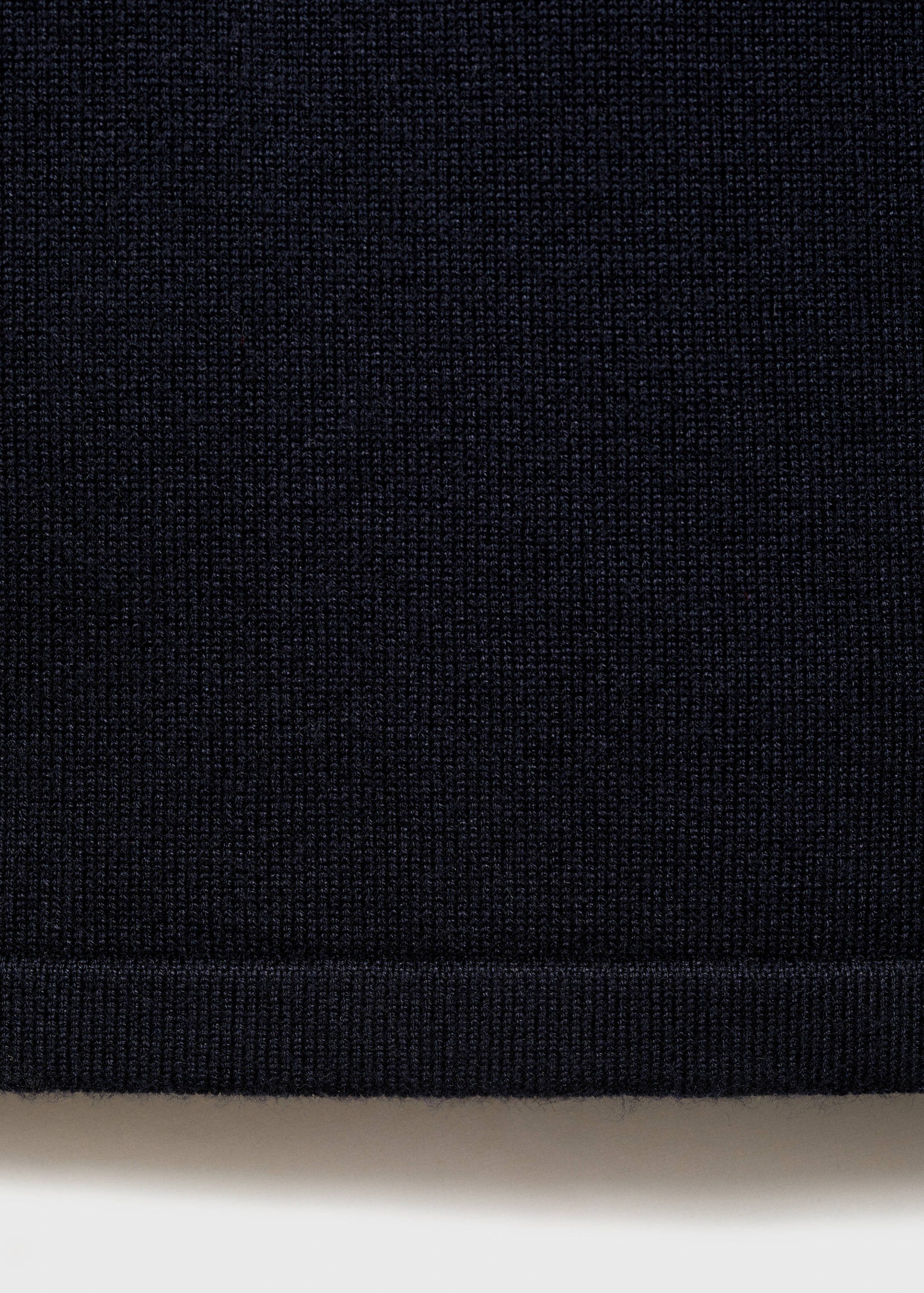 Fine-knit wide leg trousers - Details of the article 0