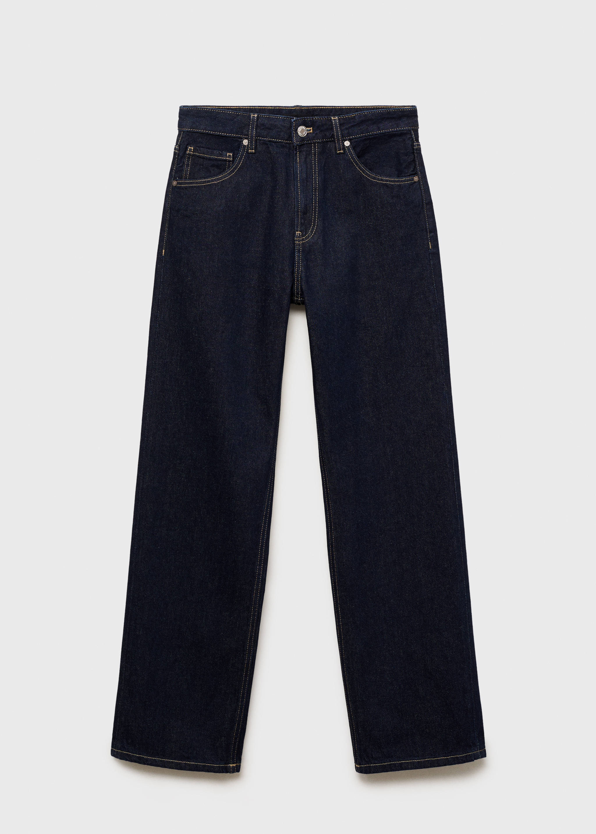 Miami medium-rise straight-fit jeans - Article without model