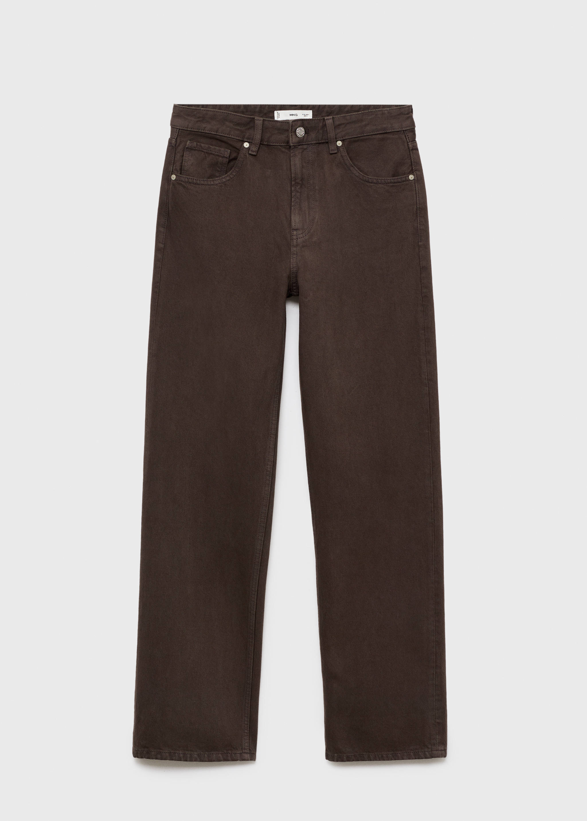Miami medium-rise straight-fit jeans - Article without model