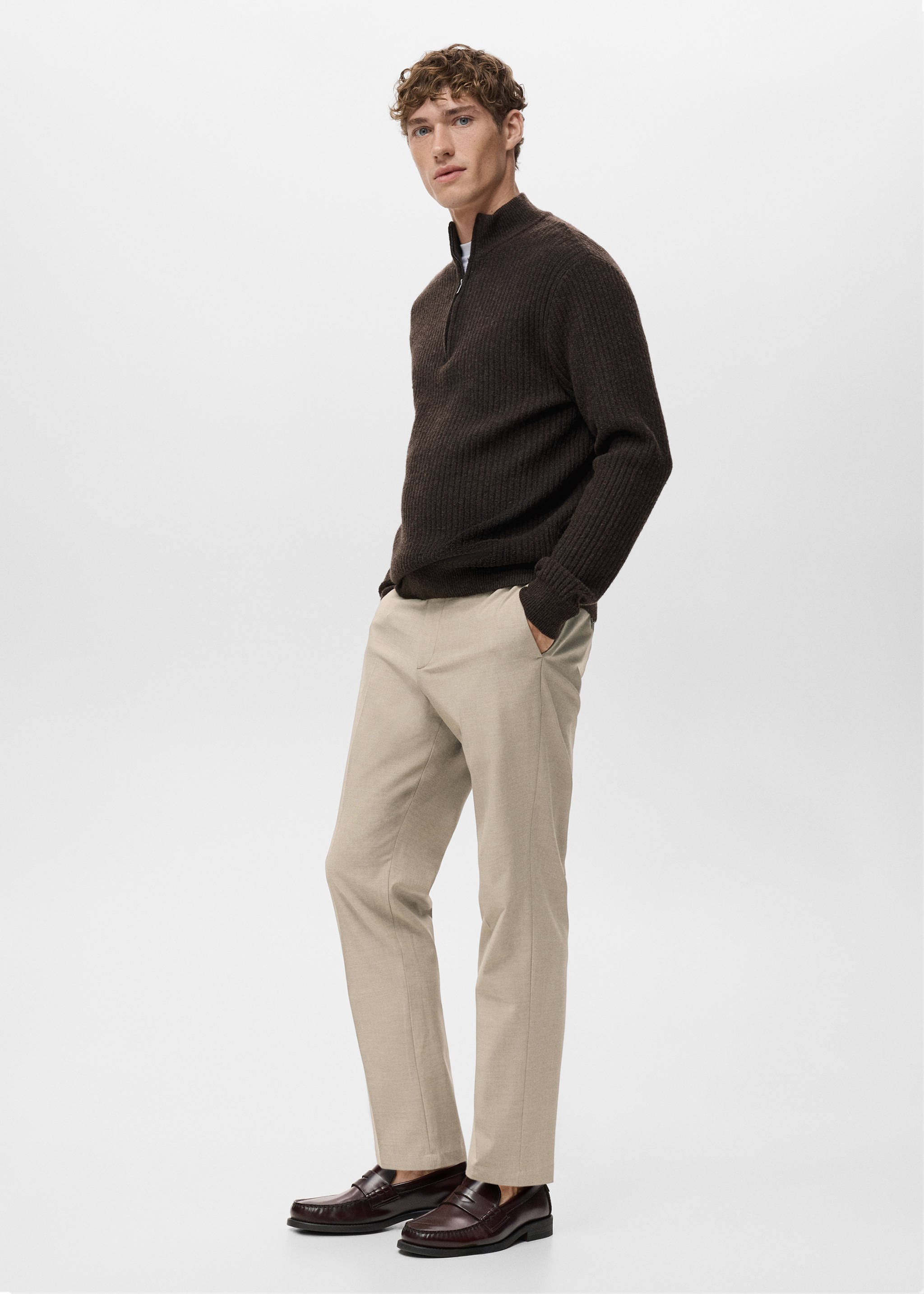 Pantalon Bologna cropped slim-fit - Détail de l'article 2