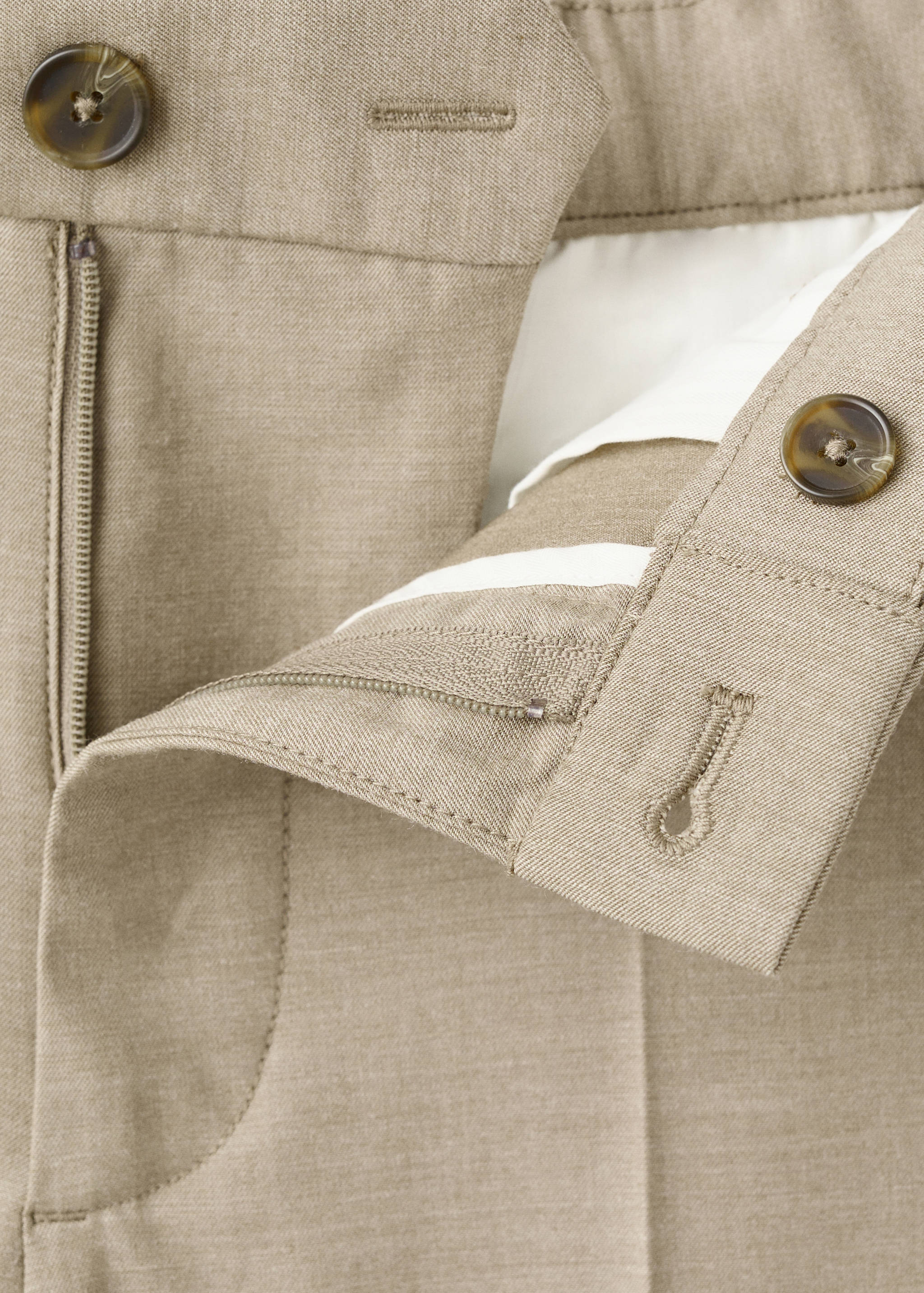 Pantalon Bologna cropped slim-fit - Détail de l'article 0