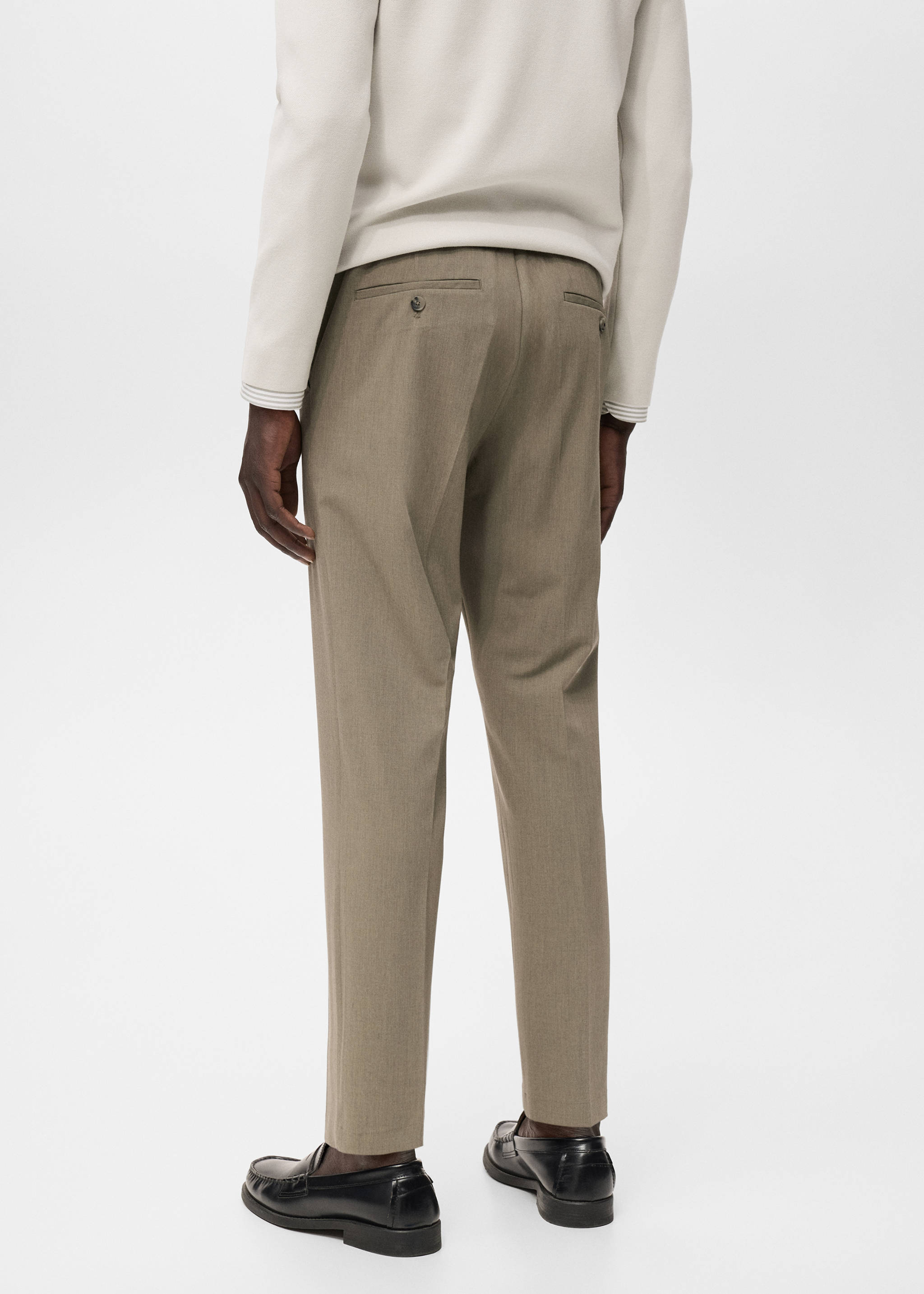 Pantalon Bologna cropped slim-fit - Verso de l’article