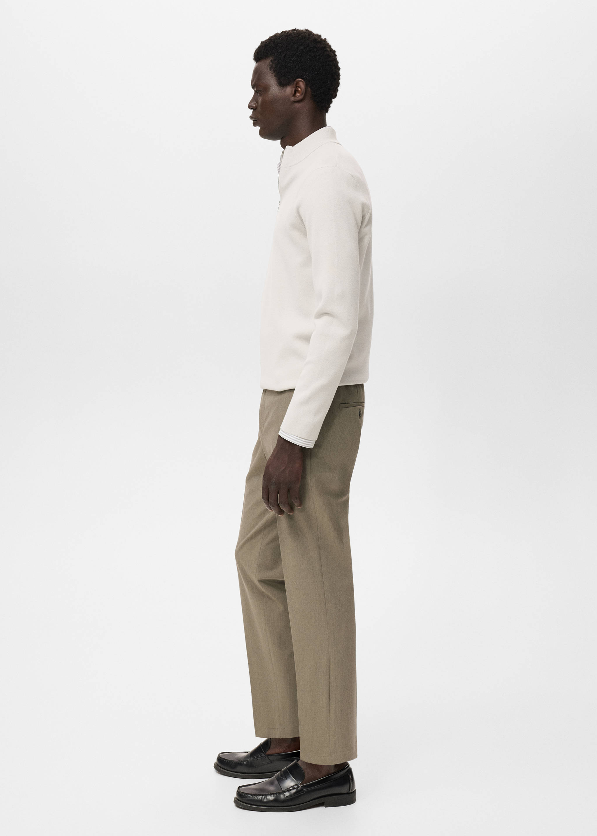 Pantalon Bologna cropped slim-fit - Détail de l'article 6