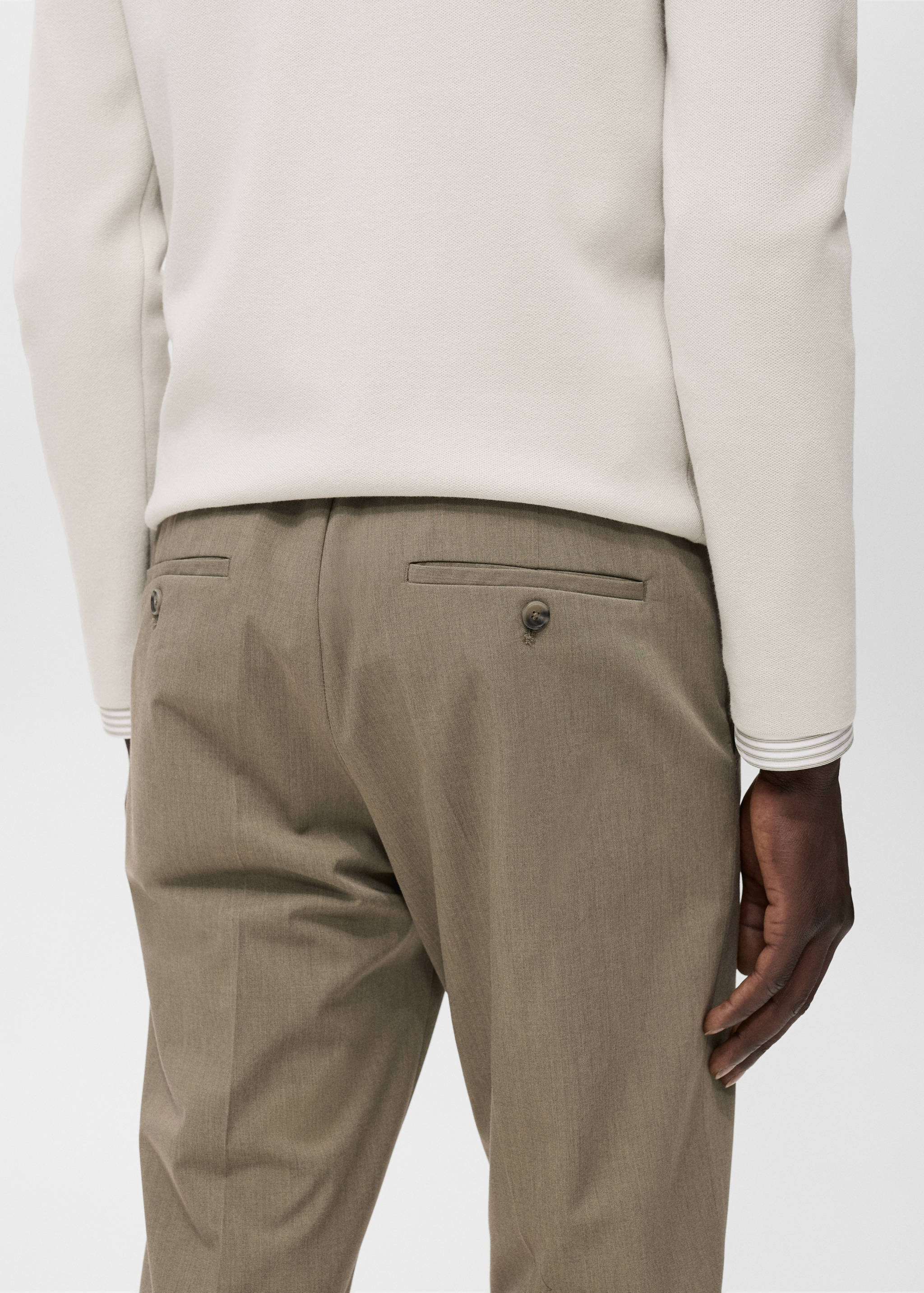 Pantalon Bologna cropped slim-fit - Détail de l'article 2