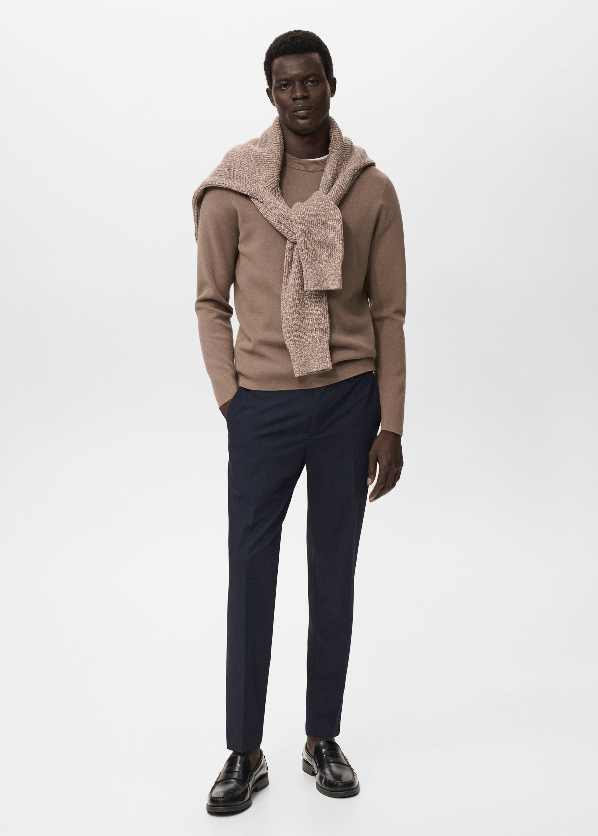 Pantalon Bologna cropped slim-fit - Plan général