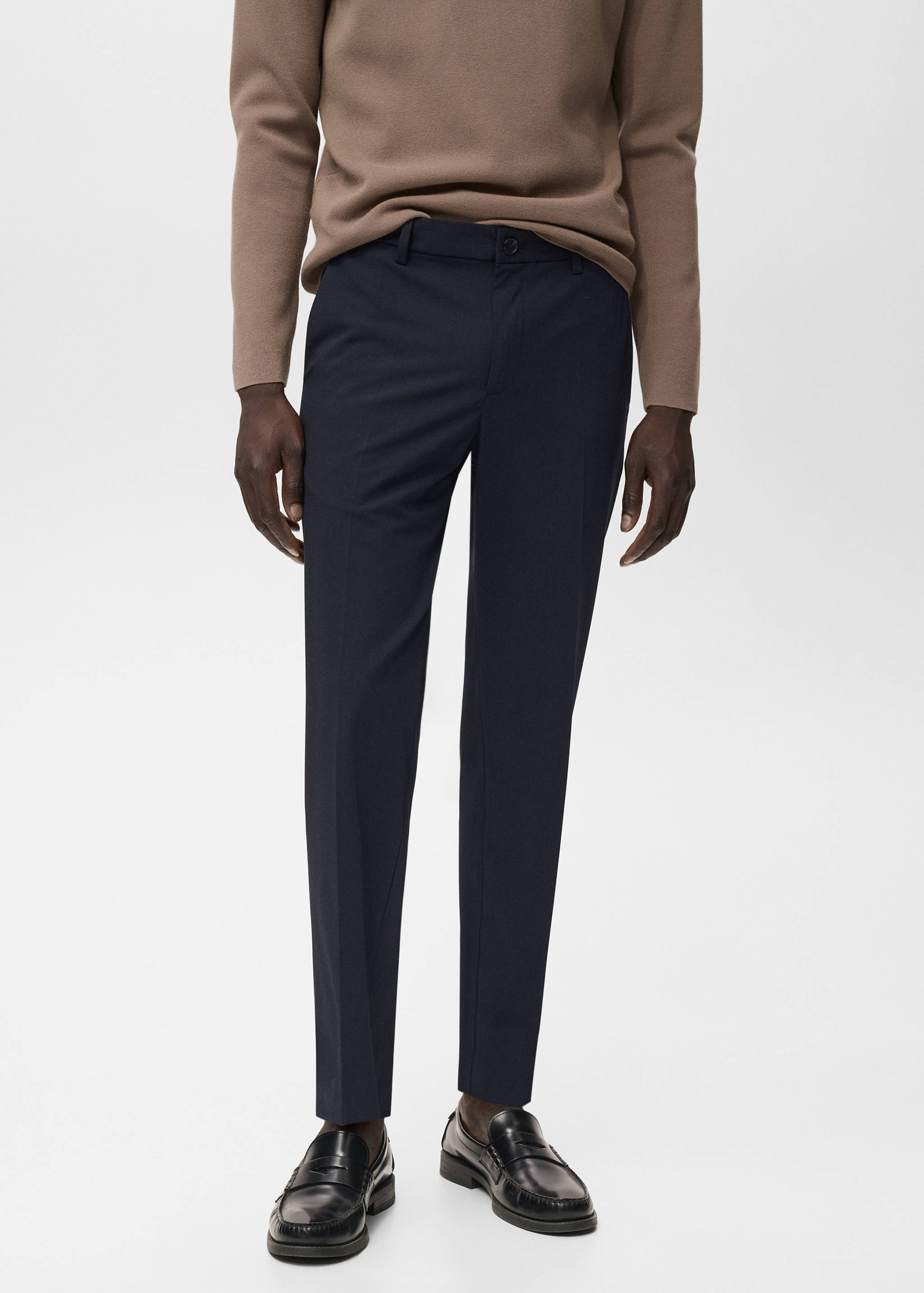 Pantalon Bologna cropped slim-fit - Plan moyen