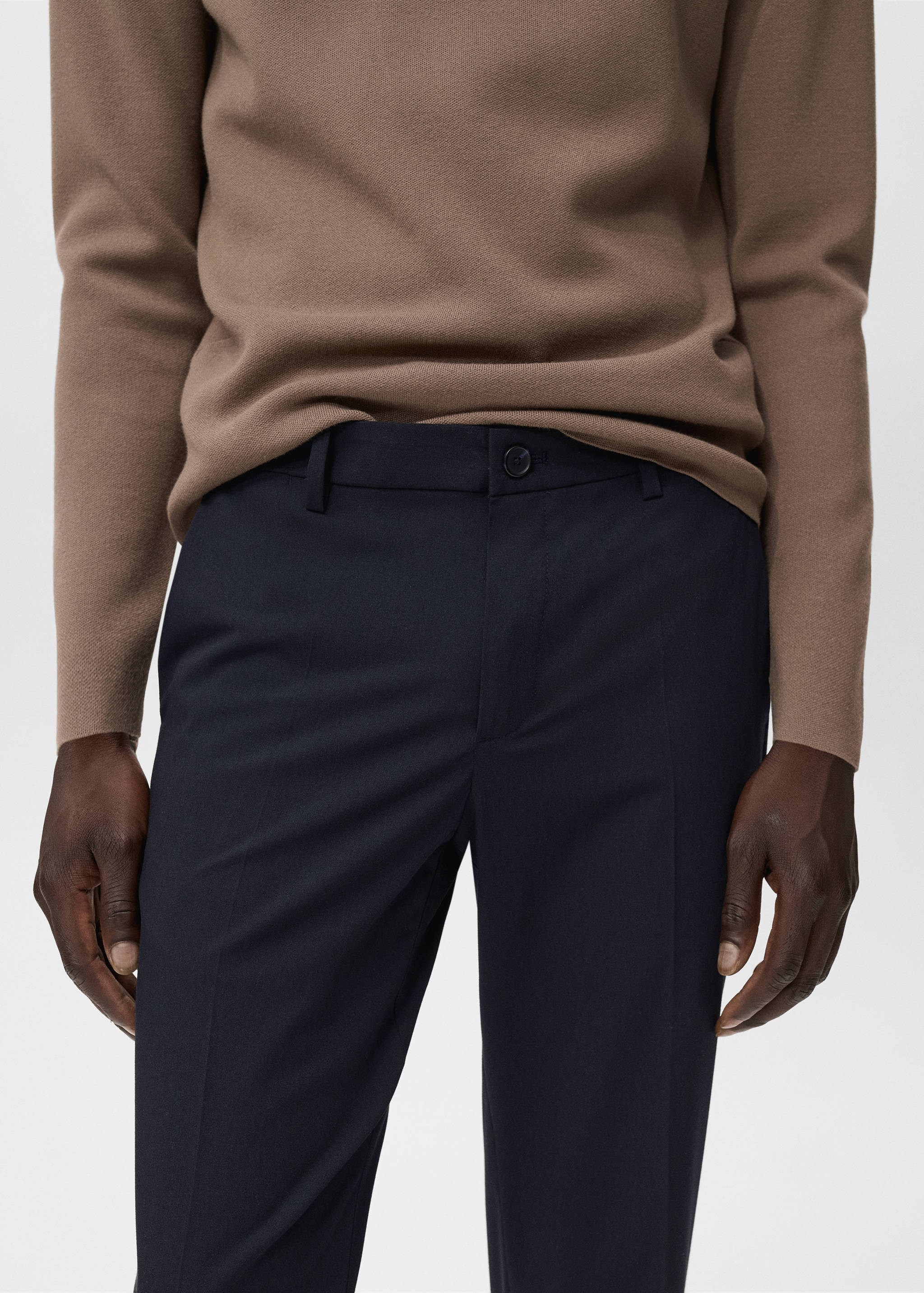 Pantalon Bologna cropped slim-fit - Détail de l'article 1