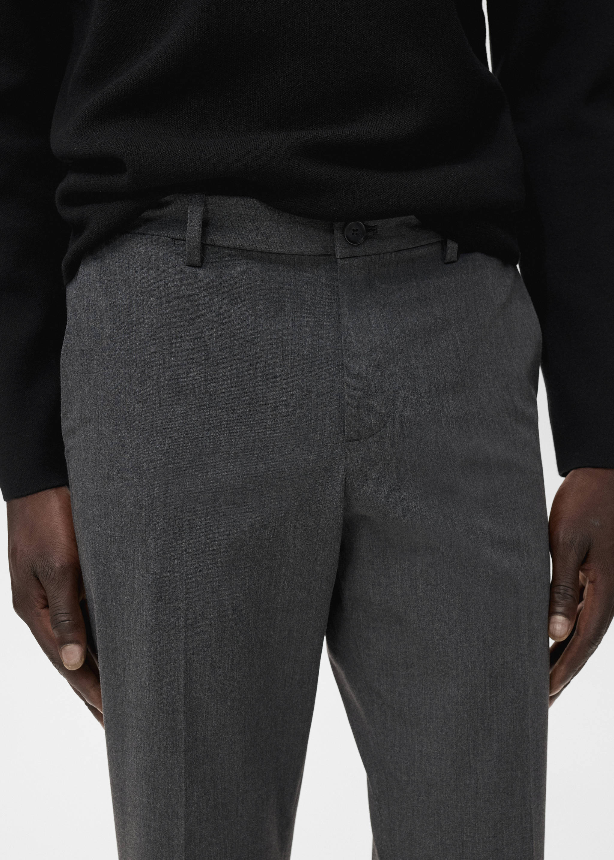 Pantalon Bologna cropped slim-fit - Détail de l'article 1