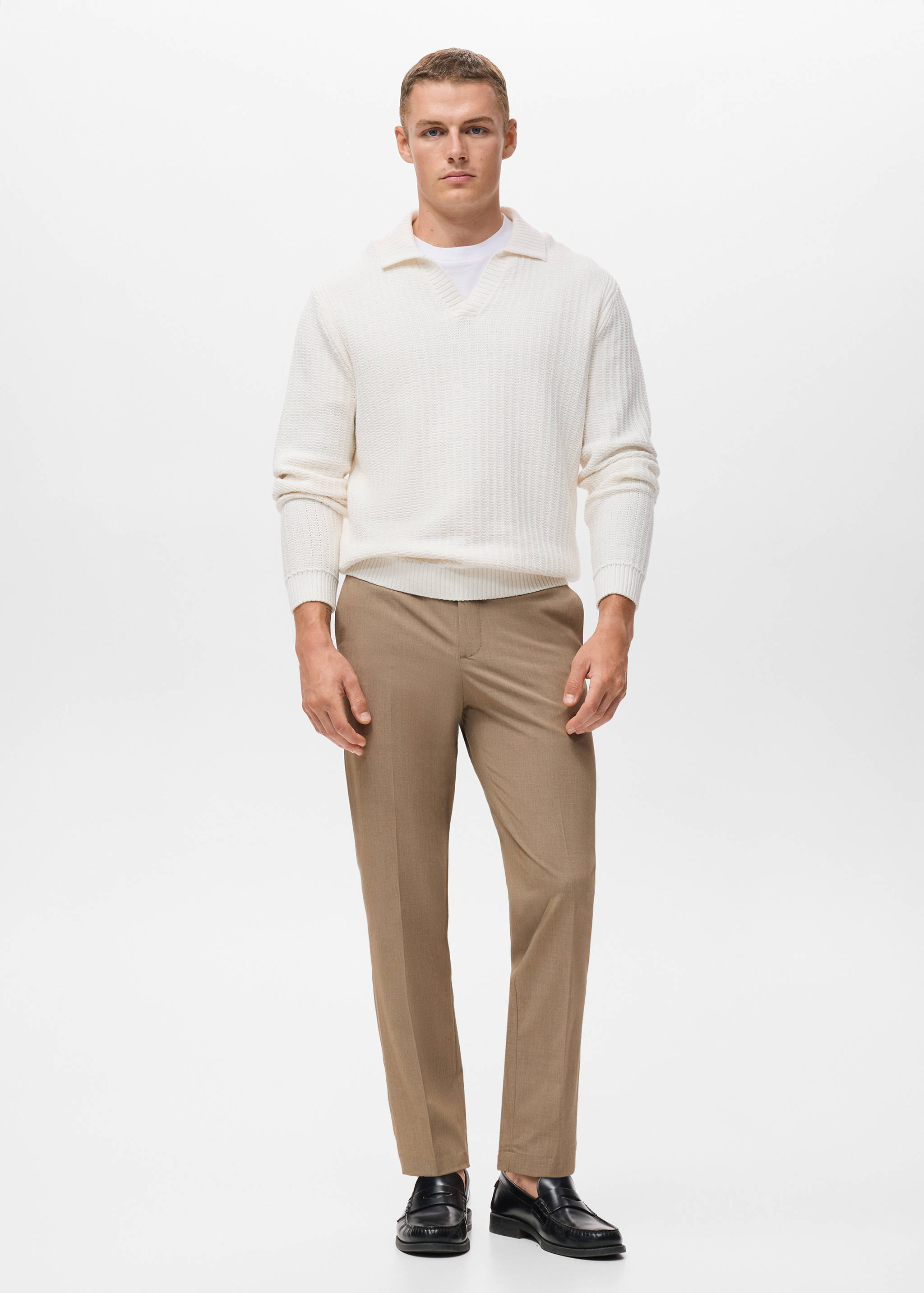 Pantalon Bologna cropped slim-fit - Plan général