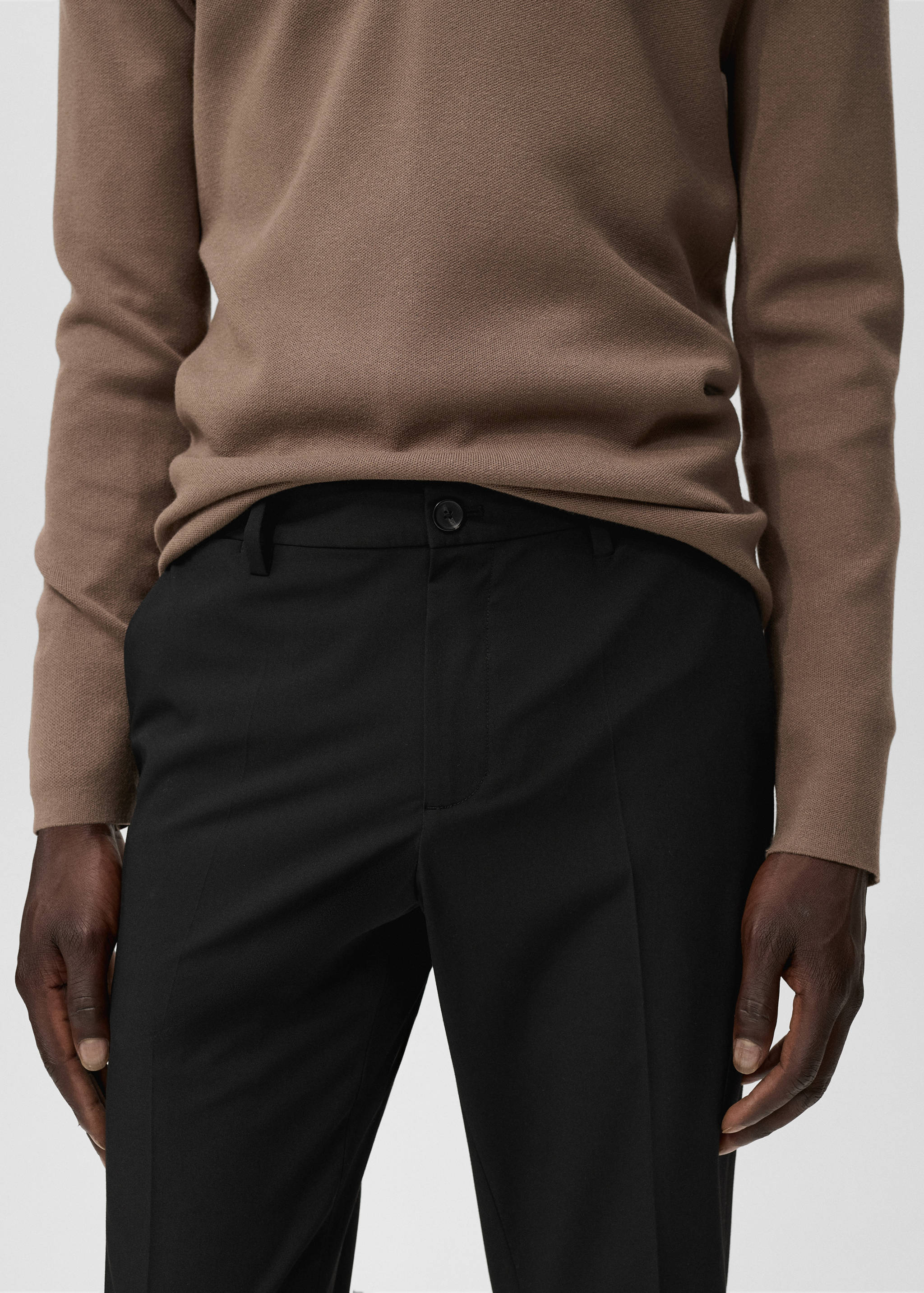 Pantalon Bologna cropped slim-fit - Détail de l'article 1