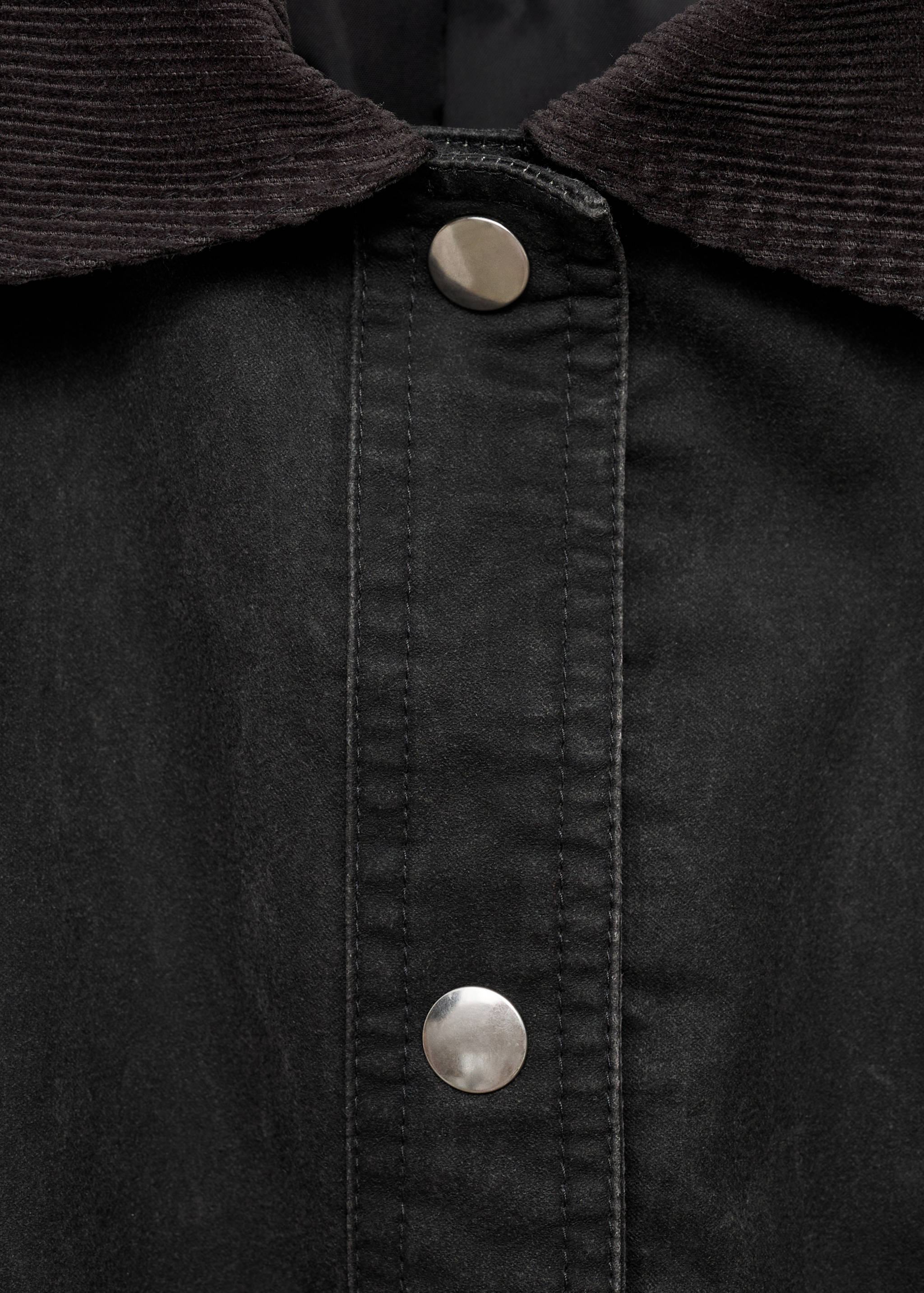 Bomber jacket with shirt collar - Details of the article 8