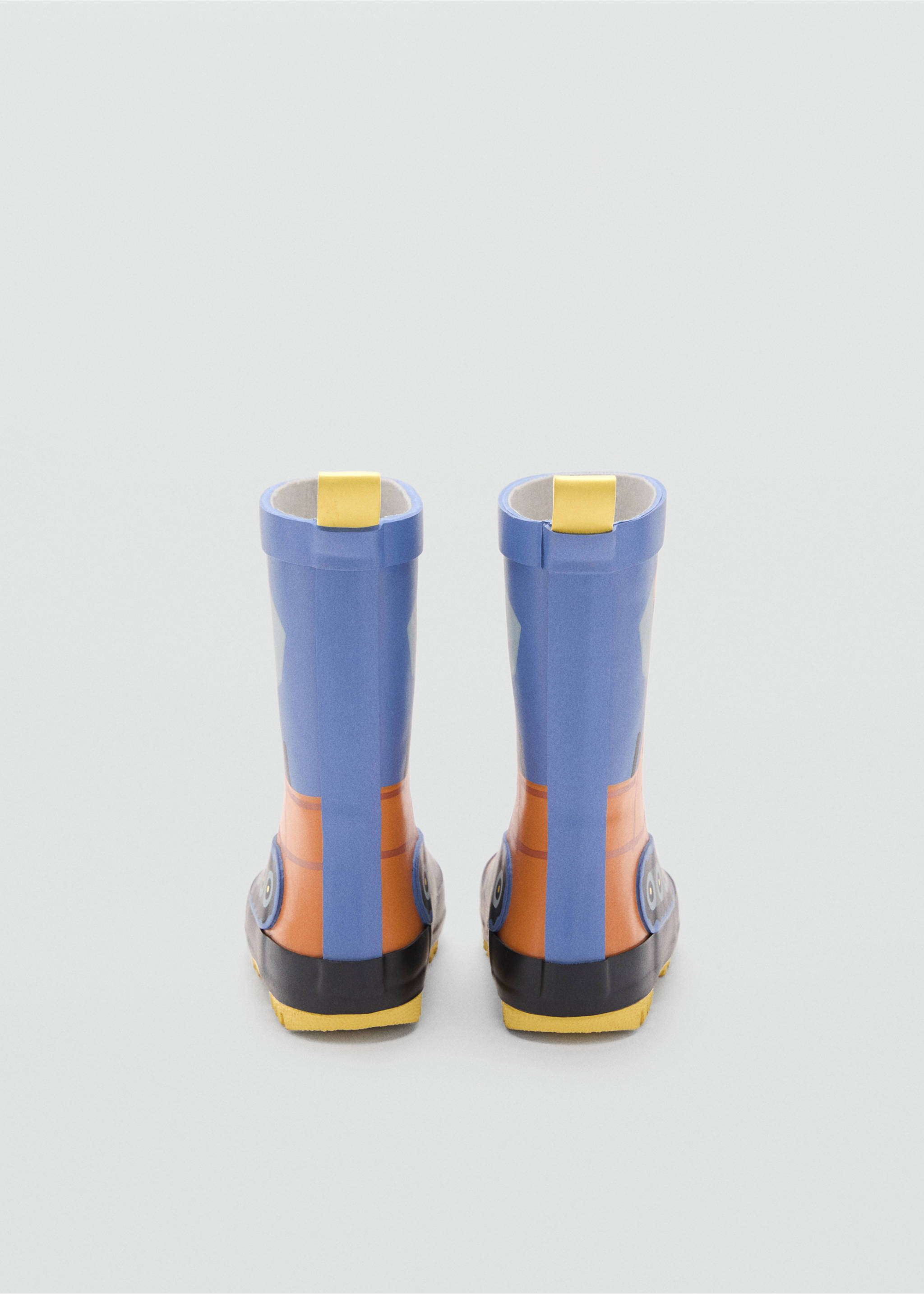 Wellington boots with drawing - Details of the article 1, Sky Blue. Ref: 17045144-00.