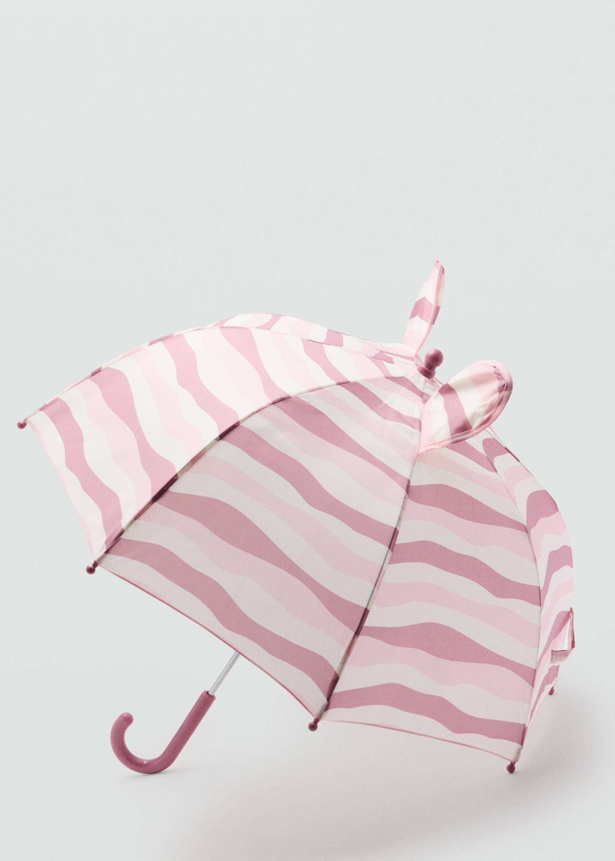 Striped umbrella with ears - Medium plane