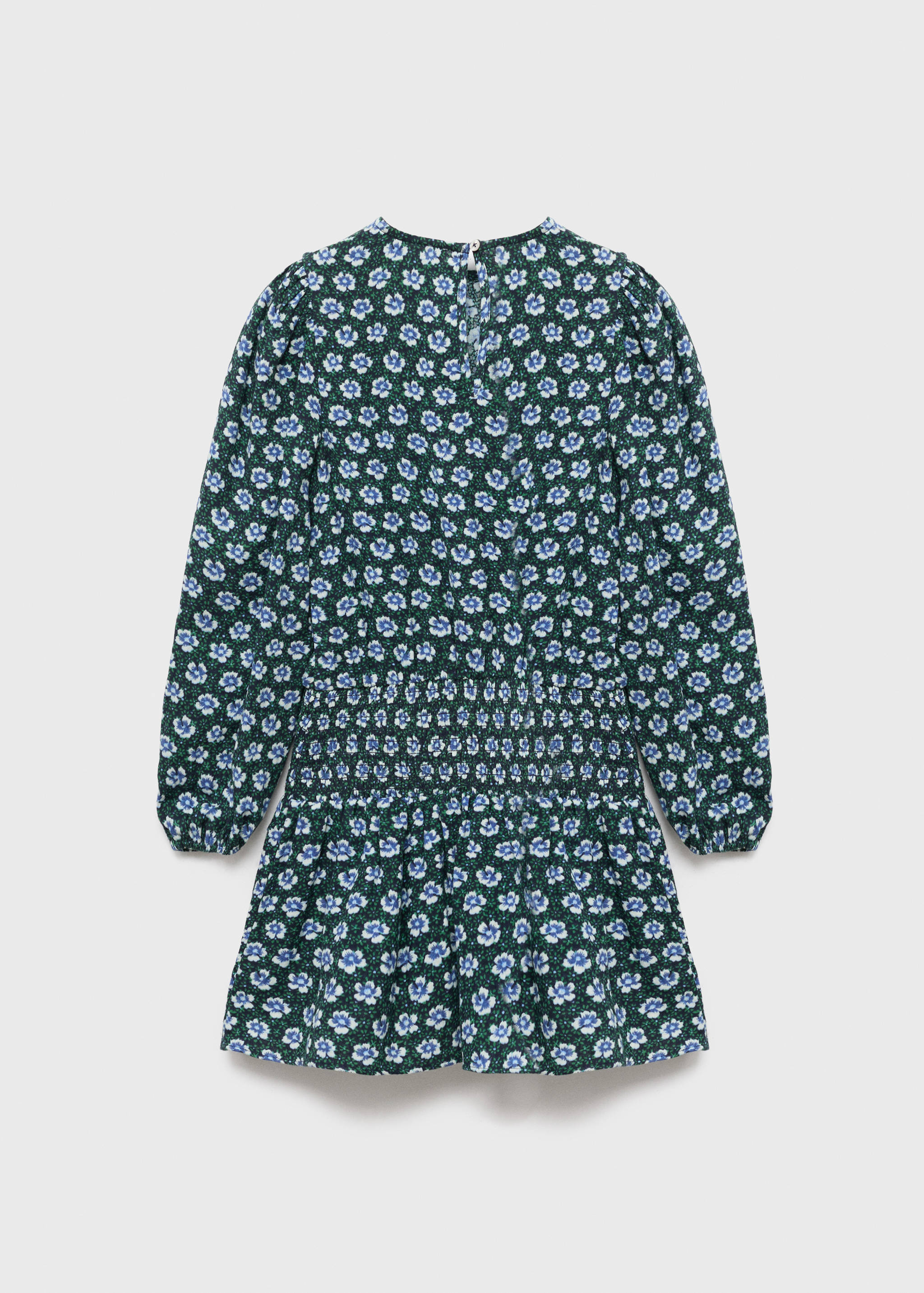 Ruched floral dress - Reverse of the article