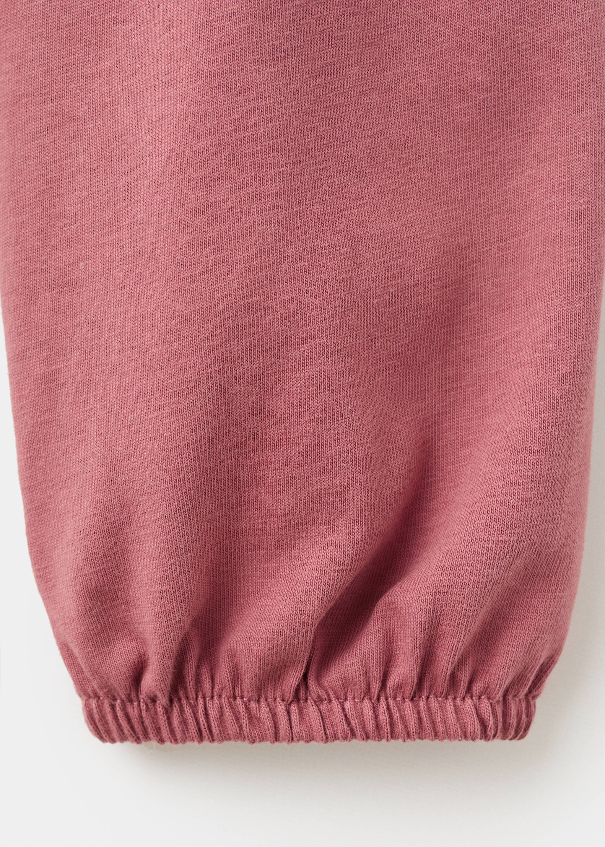 Long-sleeved t-shirt with ruffles - Details of the article 0, Strawberry. Ref: 17045157-00.