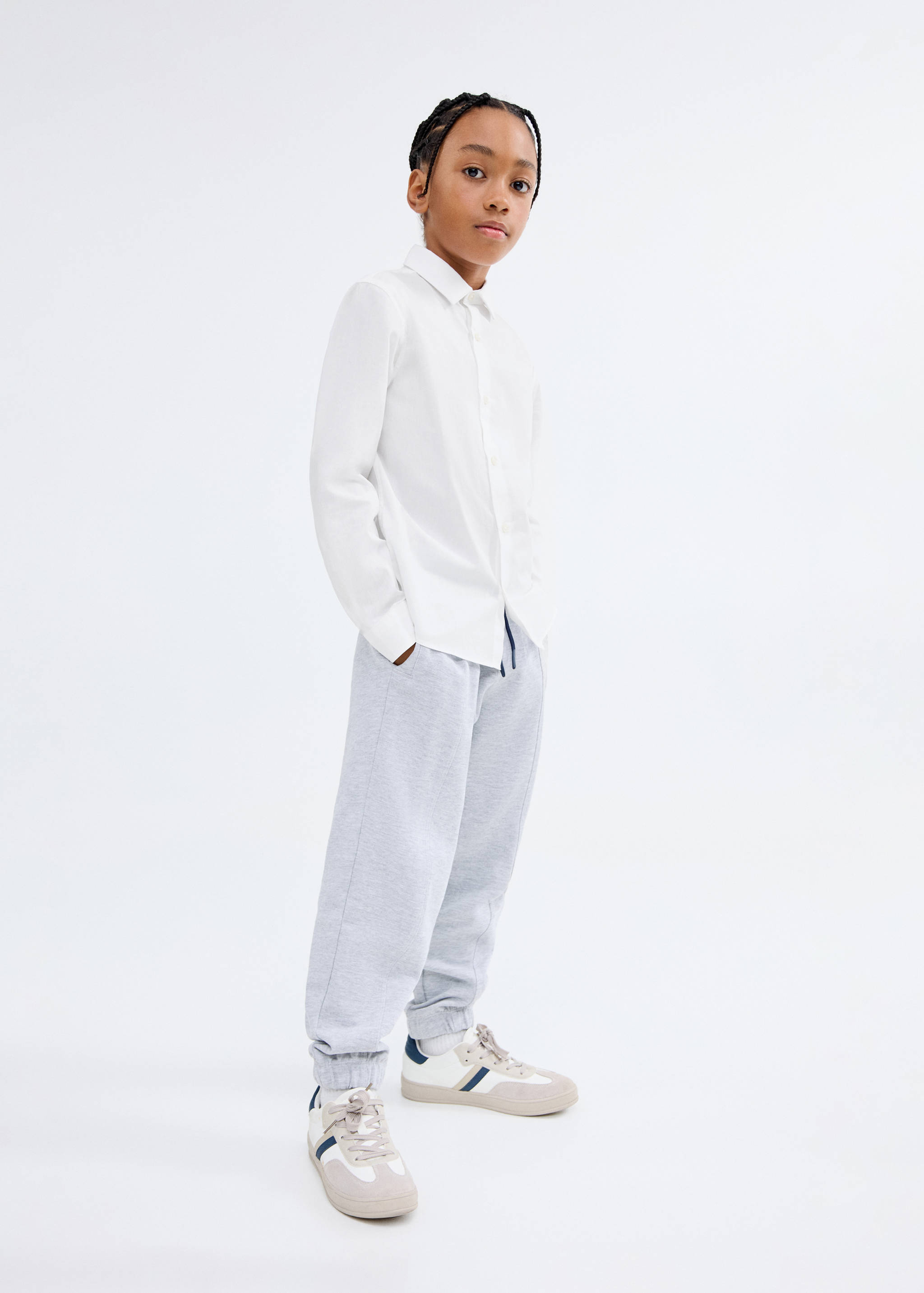 Oxford cotton shirt - General plane
