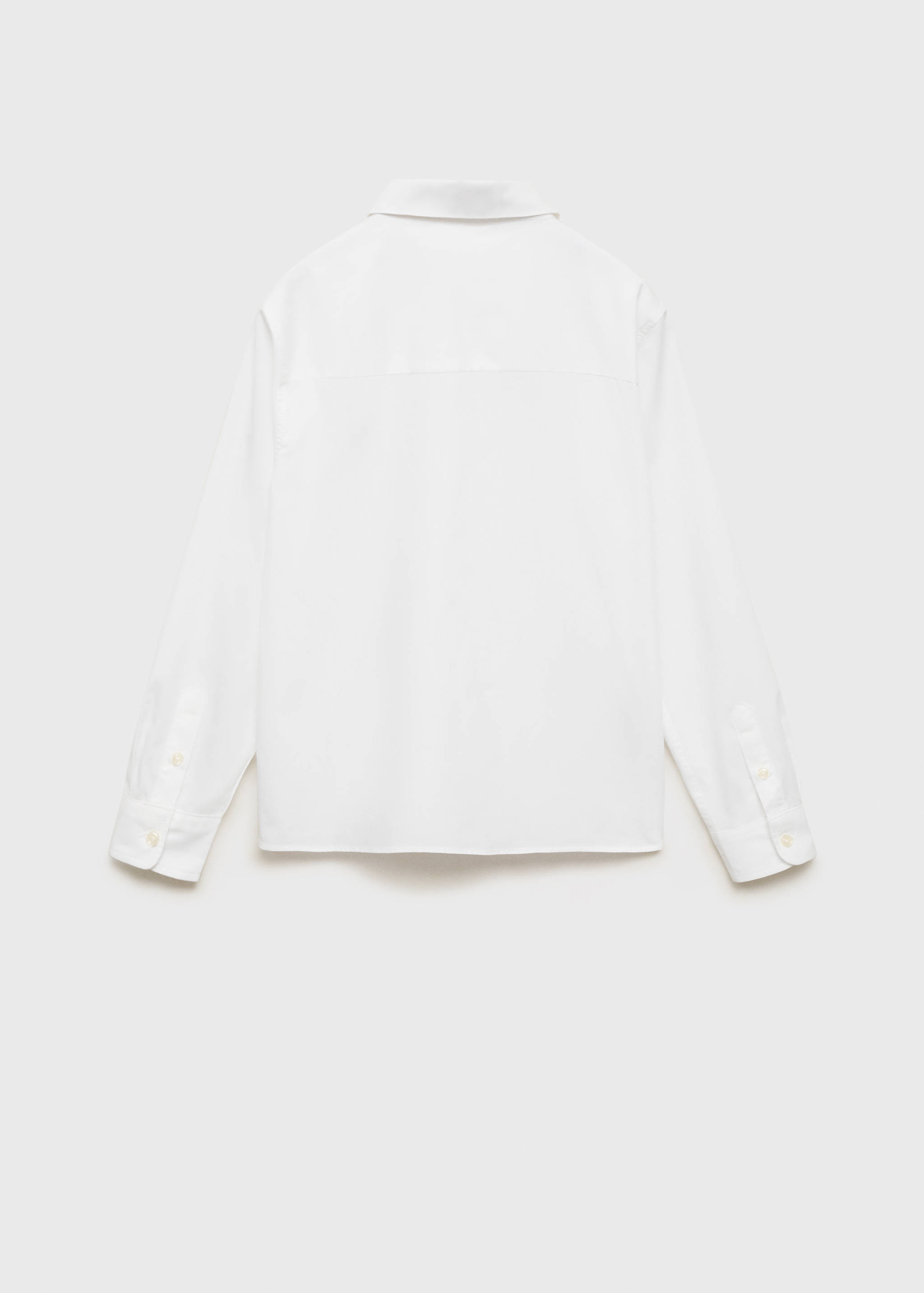 Oxford cotton shirt - Reverse of the article