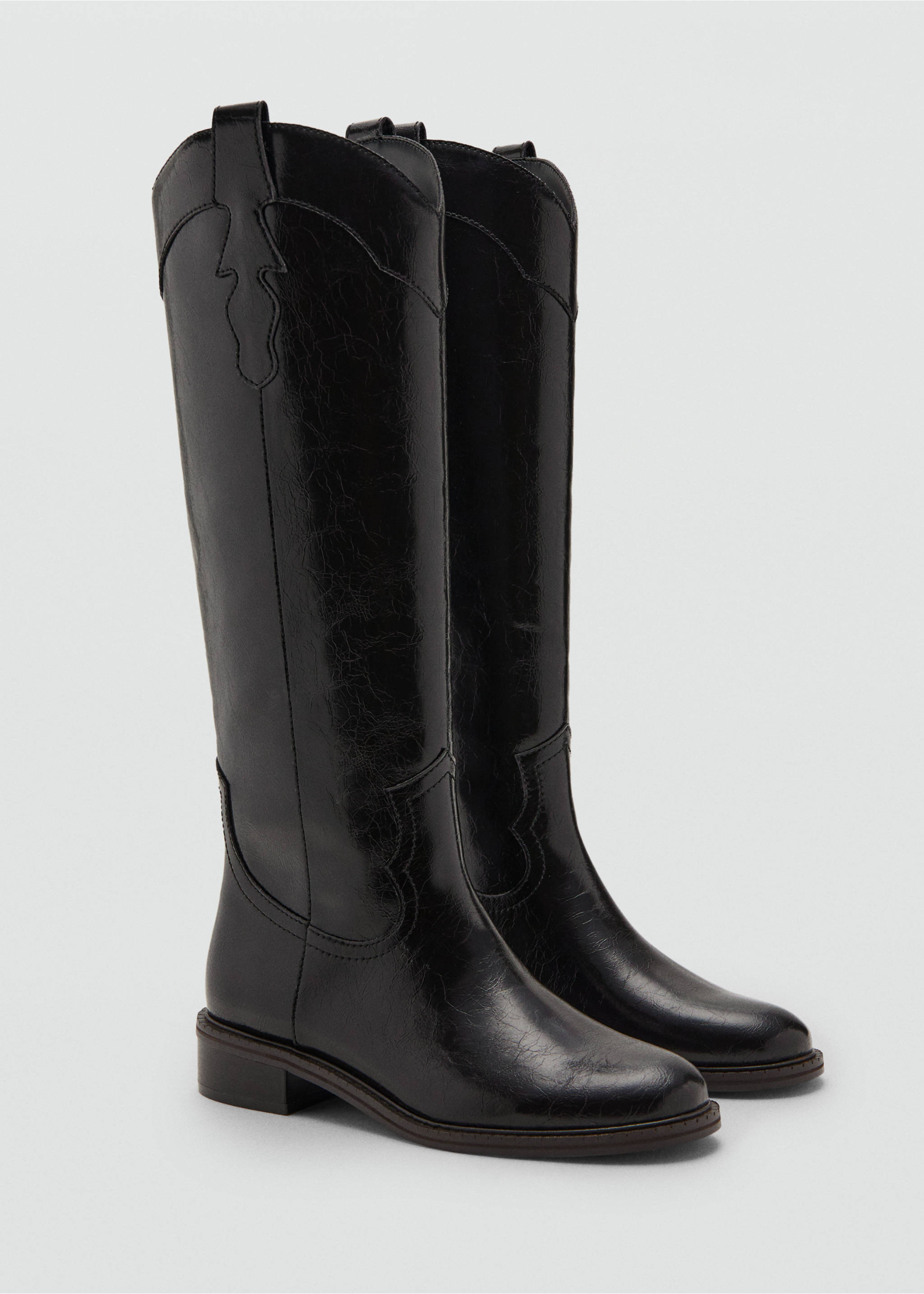 Knee-length boots - Medium plane, Brown. Ref: 17045162-00.