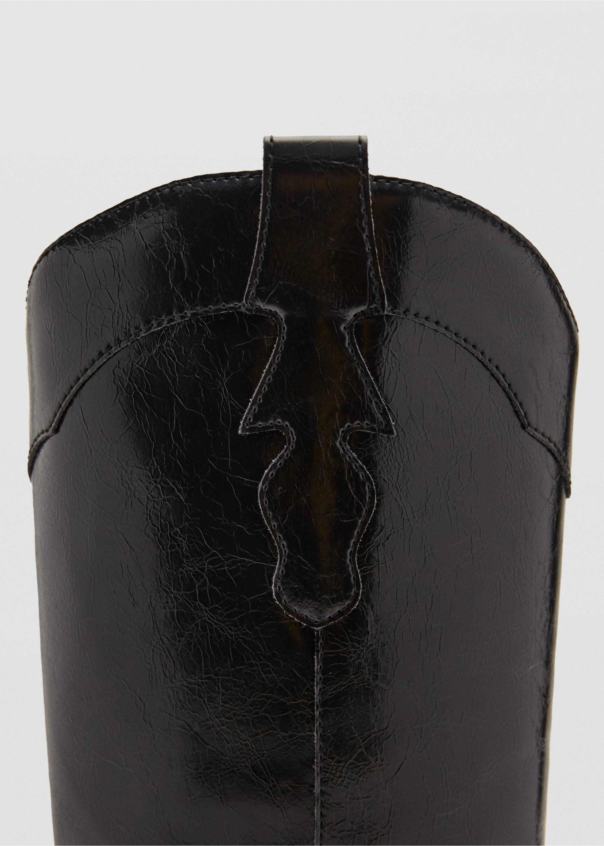 Knee-length boots - Details of the article 3, Brown. Ref: 17045162-00.