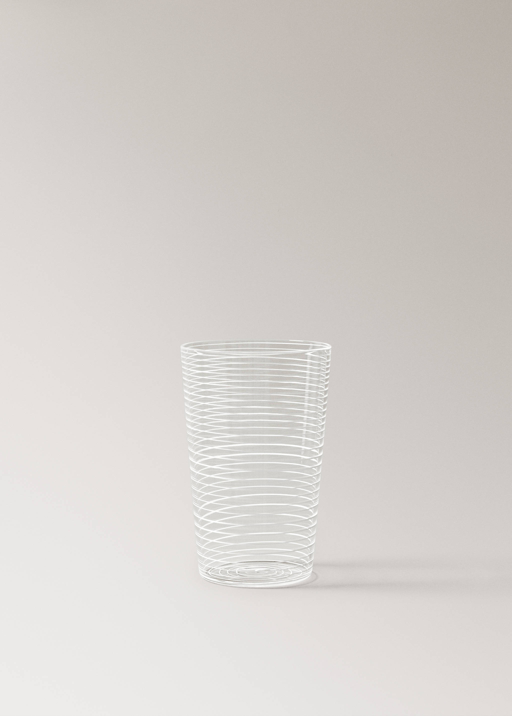 Borosilicate tumbler with lines - Article without model