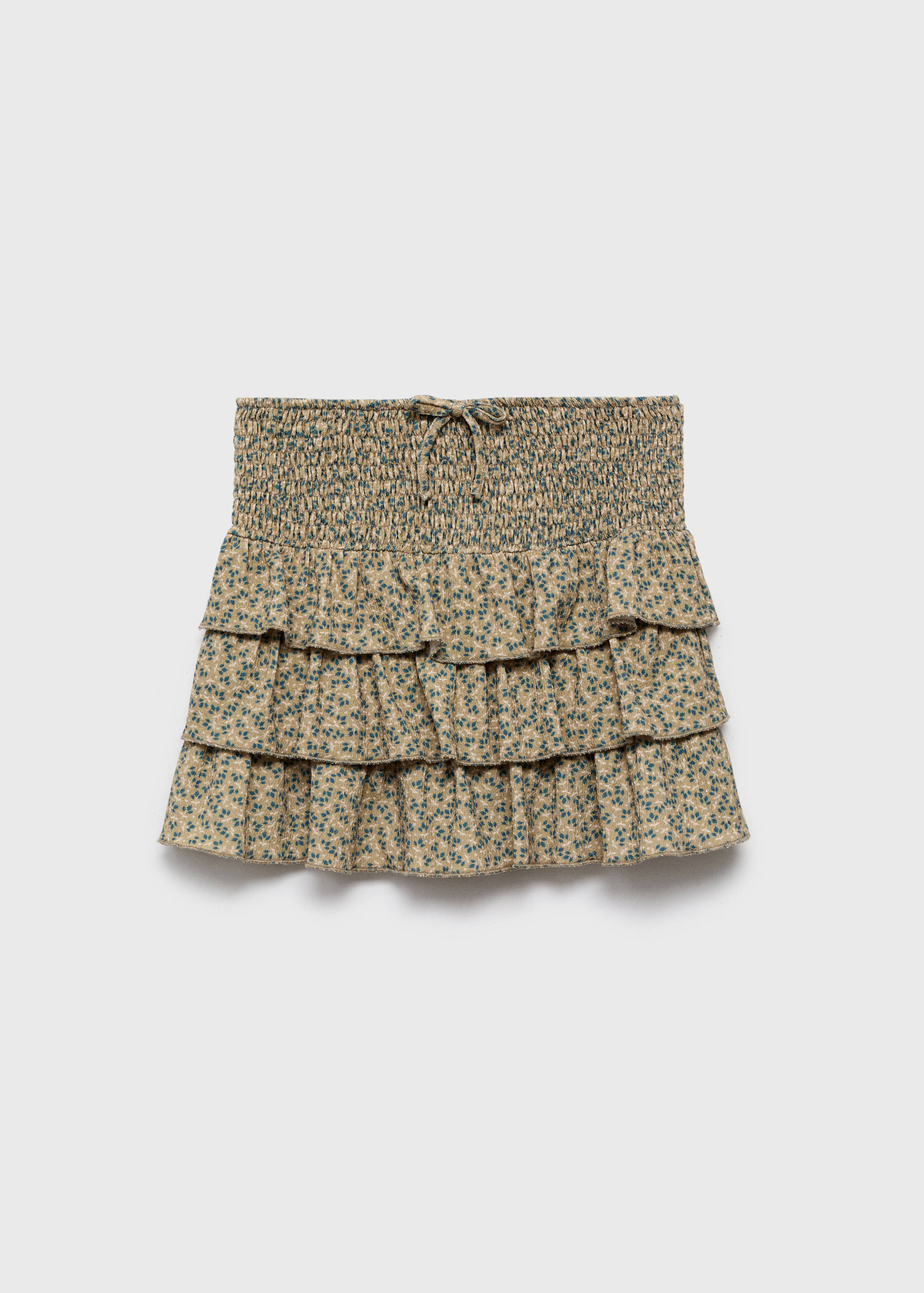 Jupe évasée à fleurs - Article sans modèle