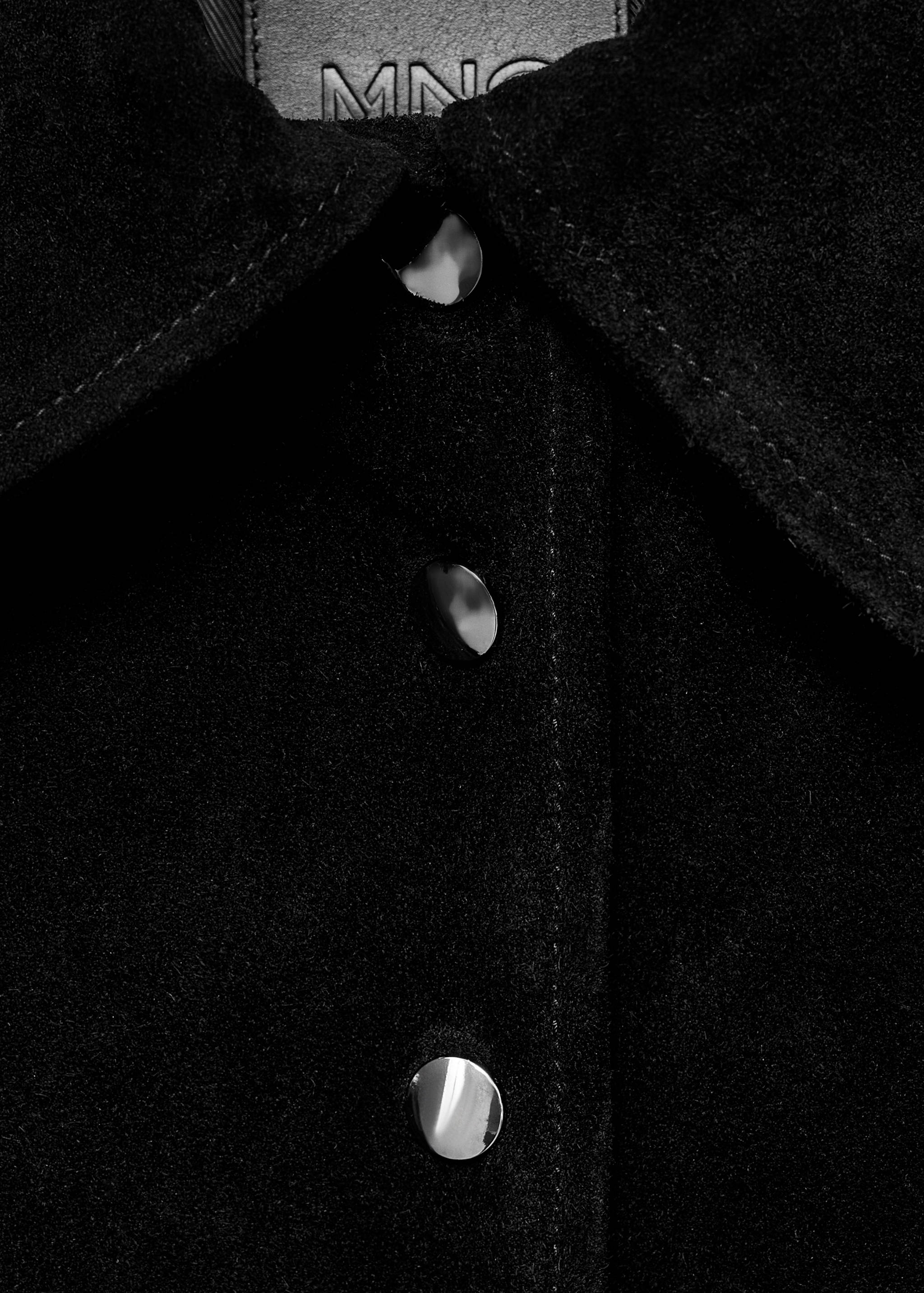 Veste en cuir fermeture par boutons - Détail de l'article 8