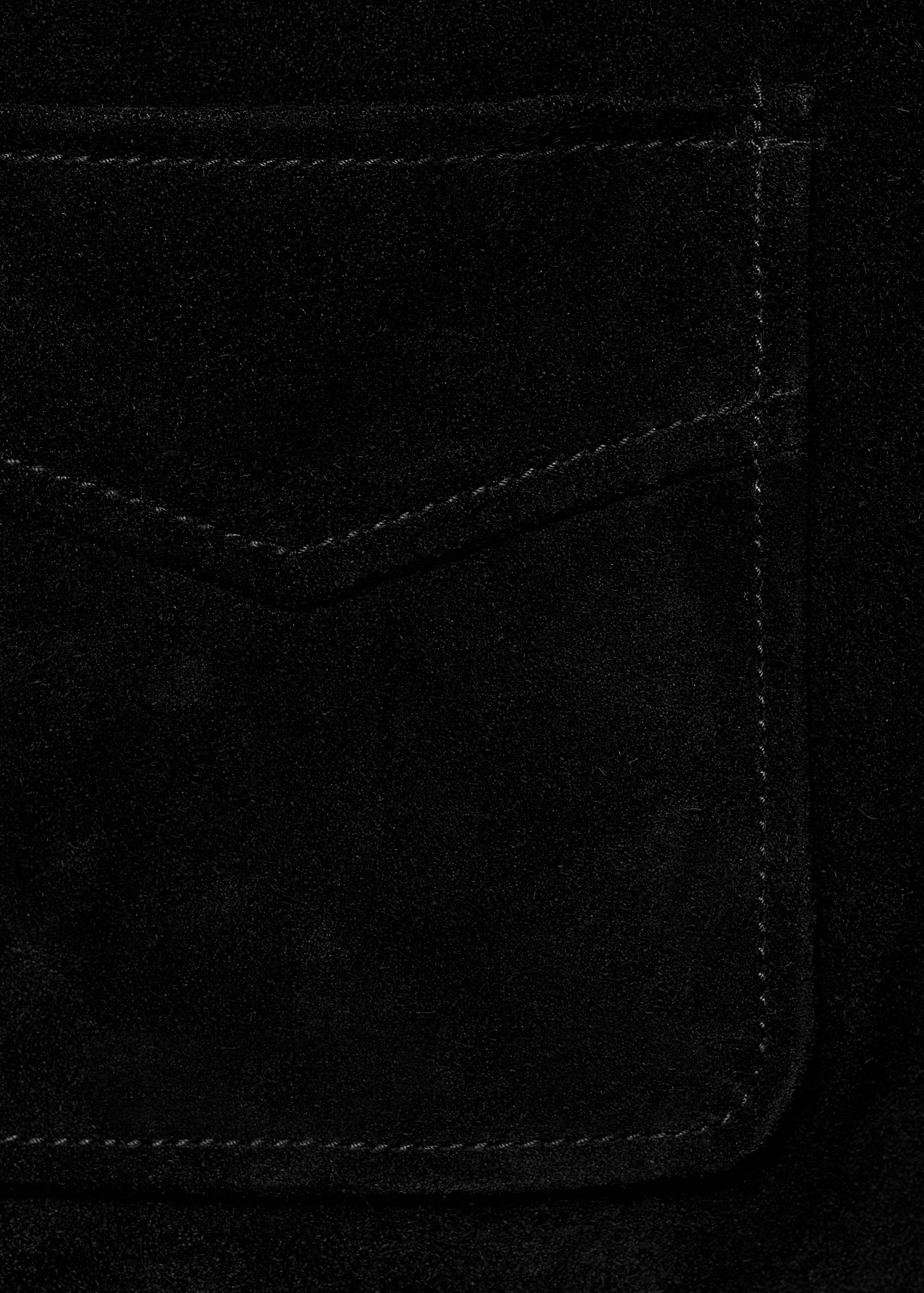 Veste en cuir fermeture par boutons - Détail de l'article 0