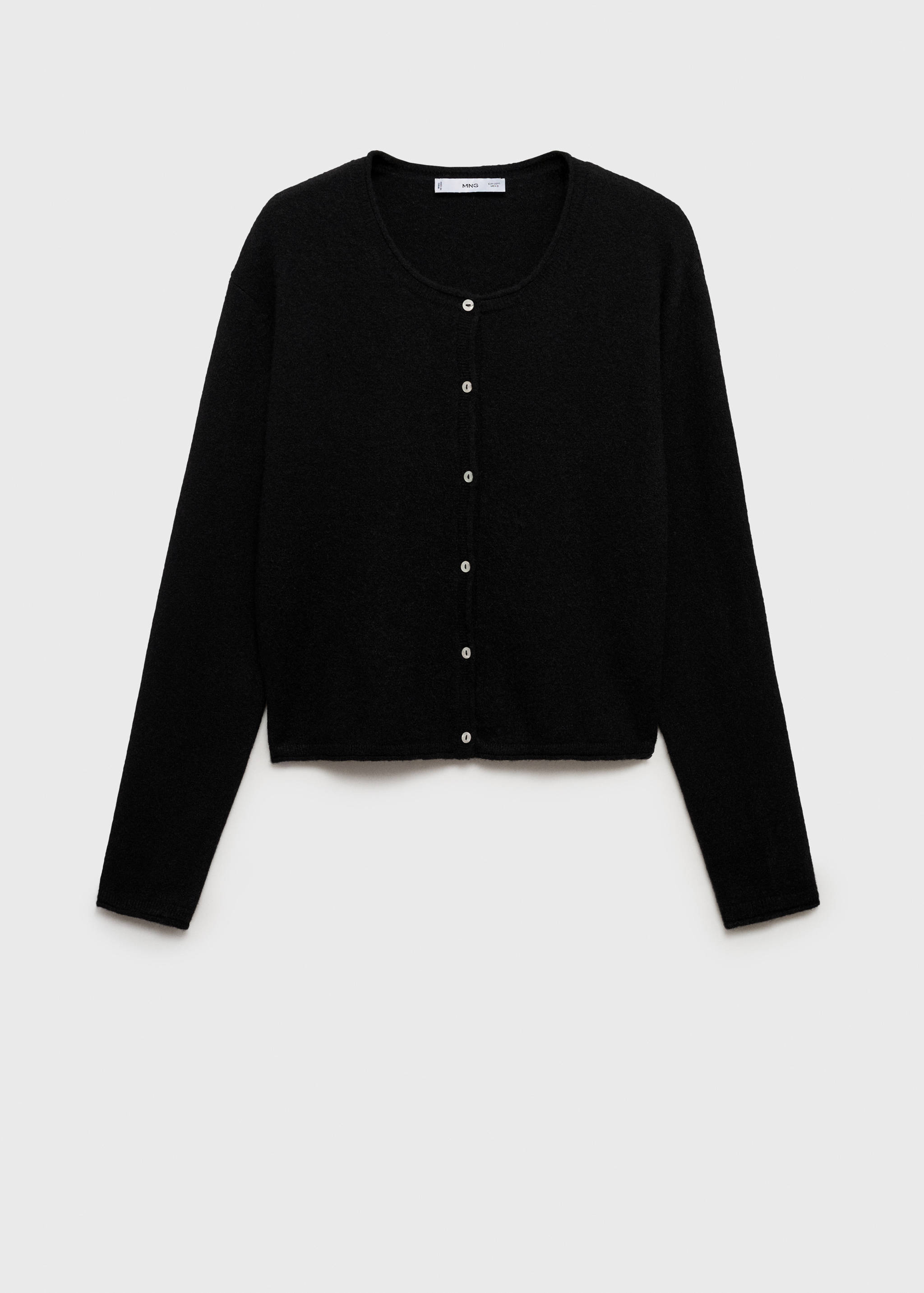 Knitted button cardigan - Article without model
