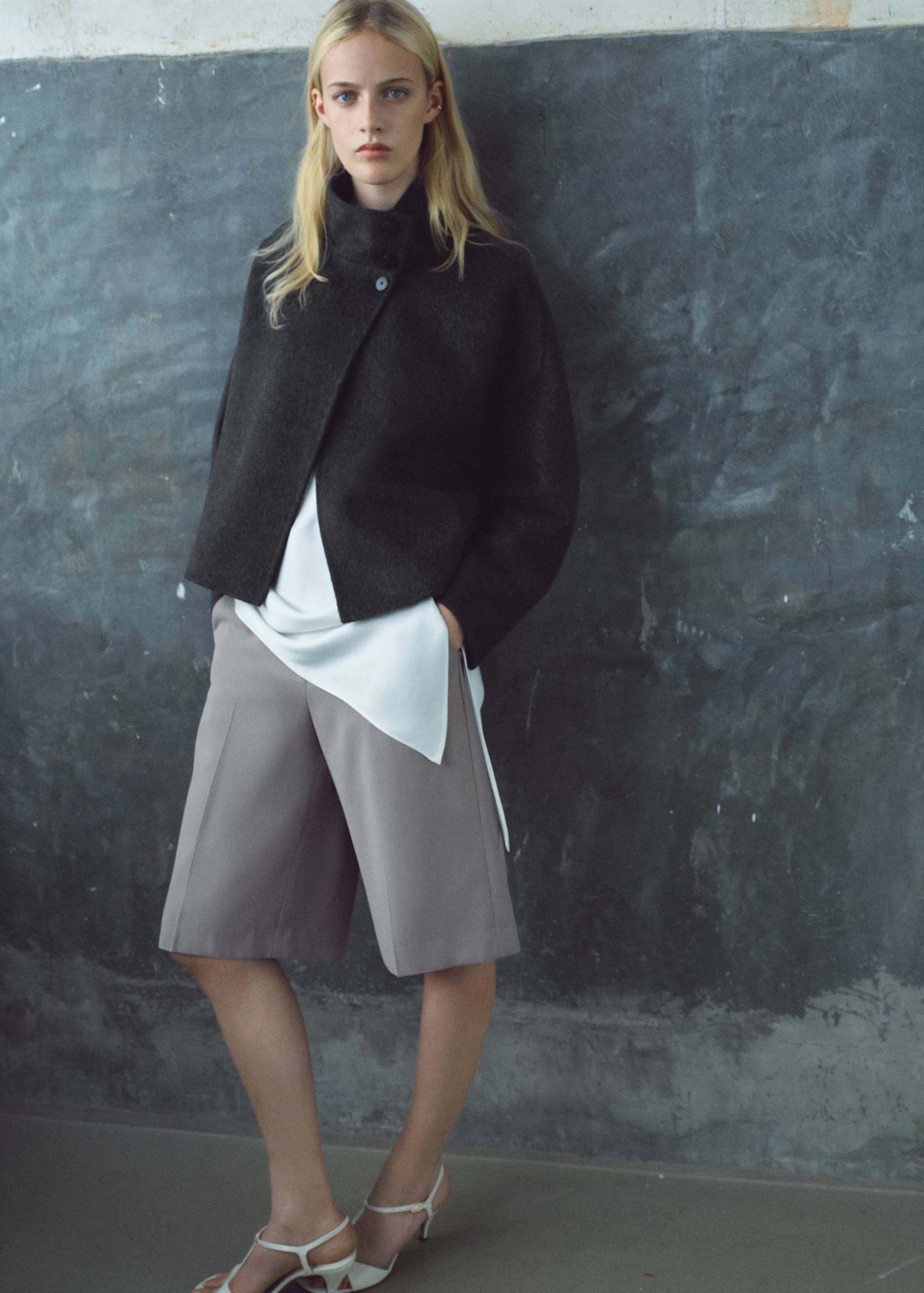 Oversized-Wolljacke - Allgemeine Ansicht