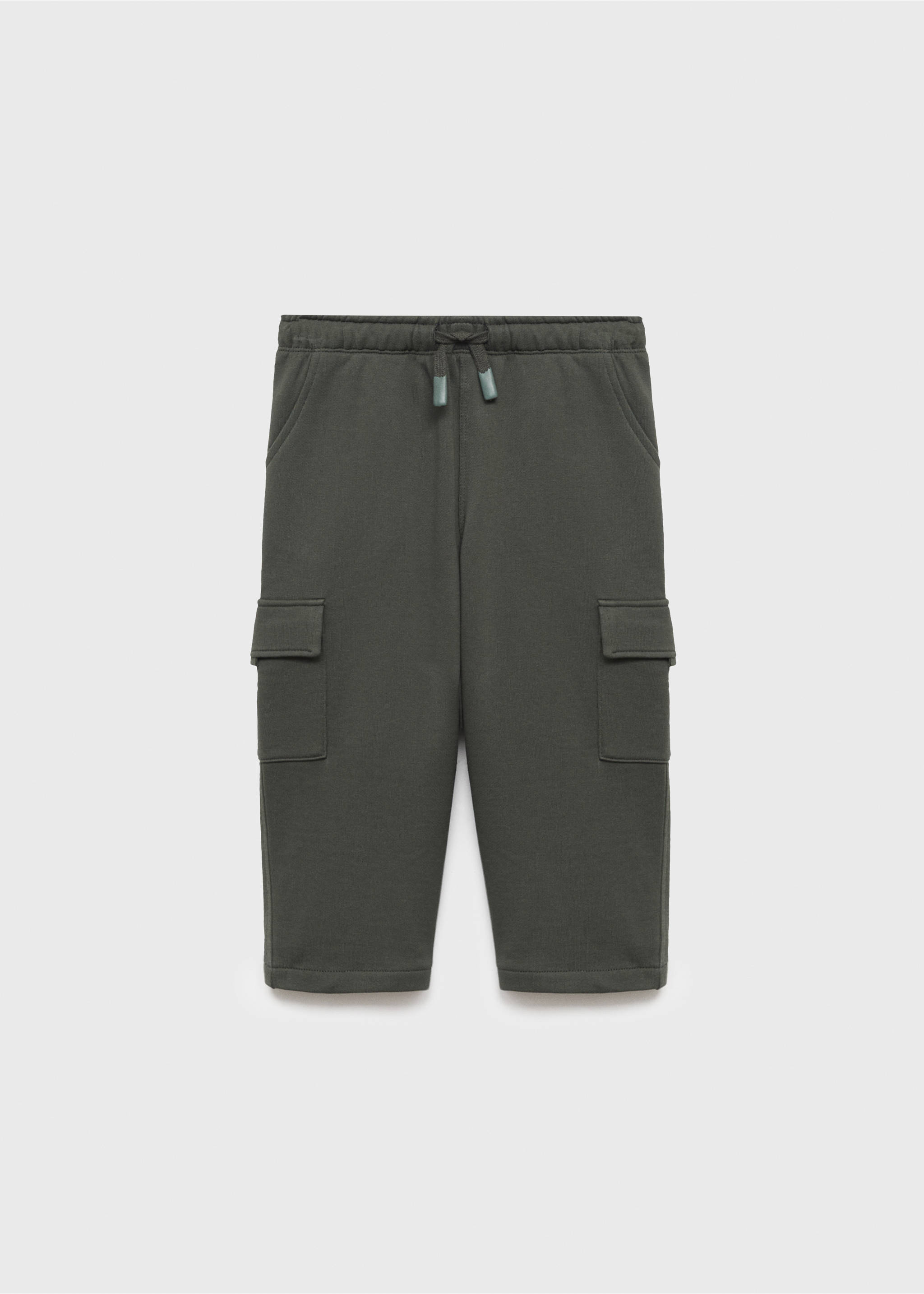 Cargo-joggingbyxor med dragsko - Artikel utan modell, Khaki. Ref: 17045798-00.