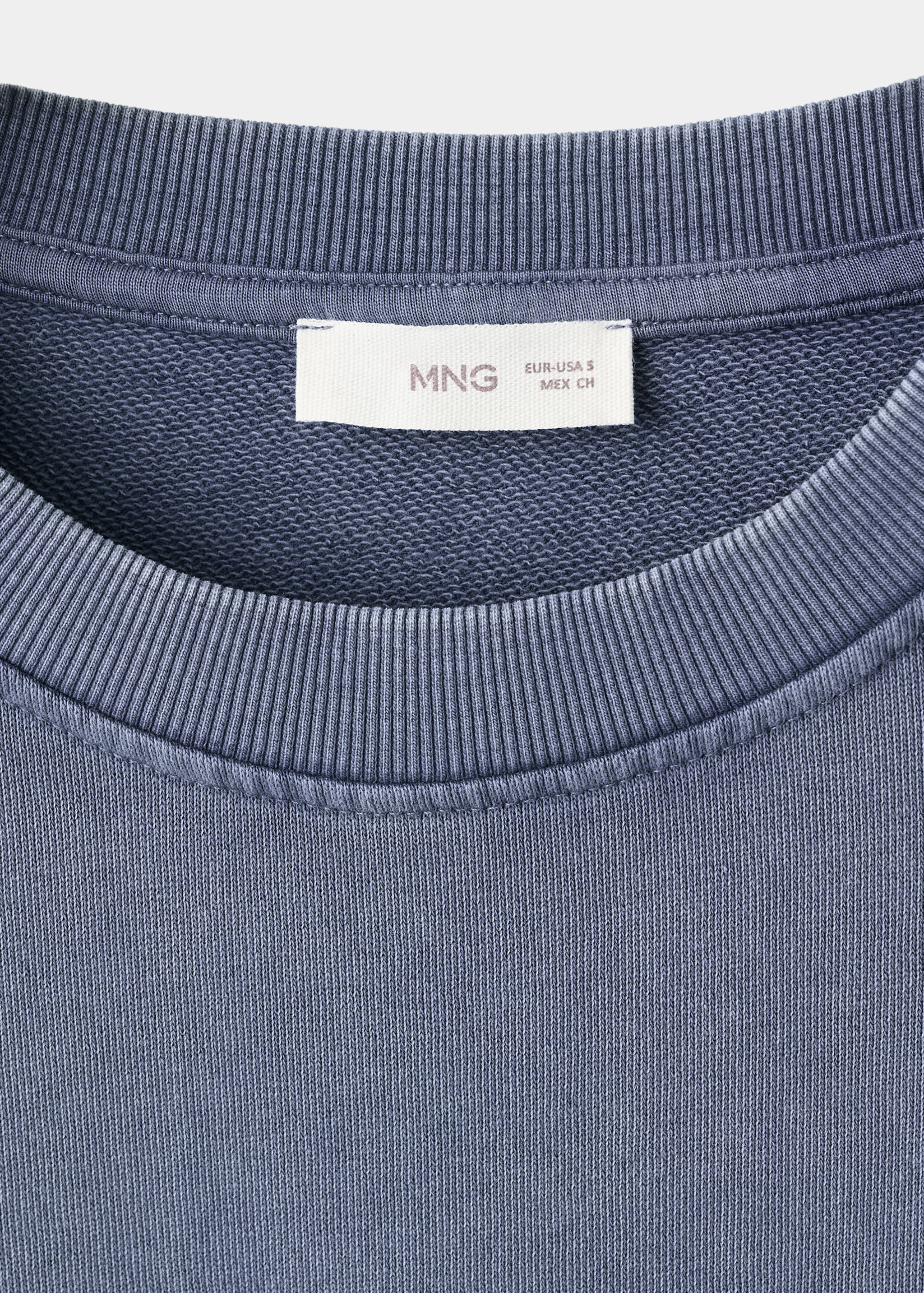 Gemustertes Baumwoll-Sweatshirt - Detail des Artikels 0