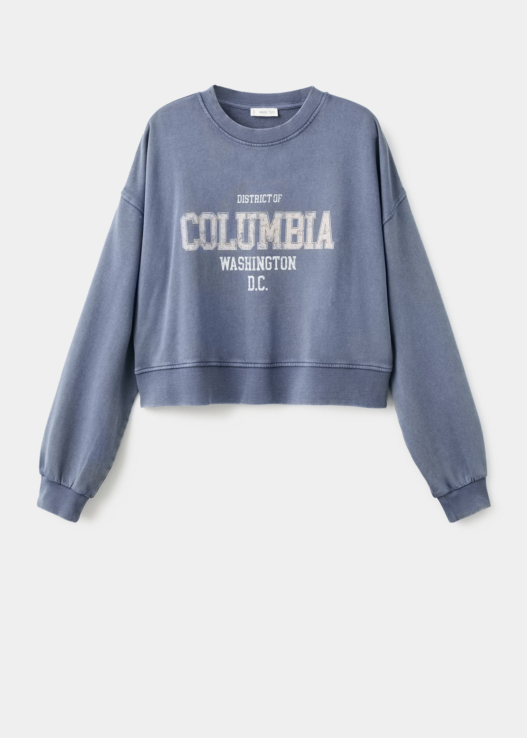 Gemustertes Baumwoll-Sweatshirt - Artikel ohne Model