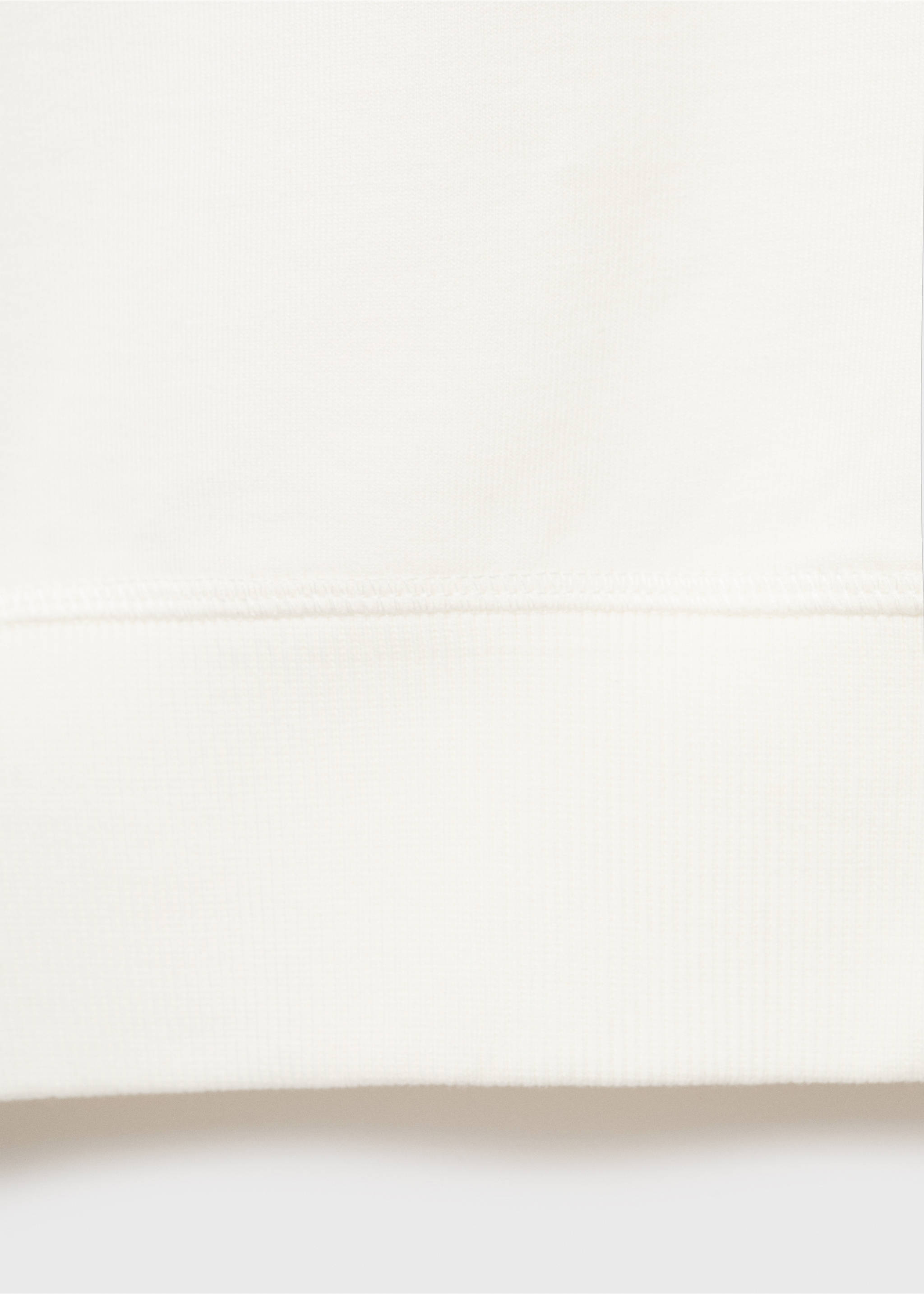 Printed cotton sweatshirt - Details of the article 8, Off White. Ref: 17045803-00.