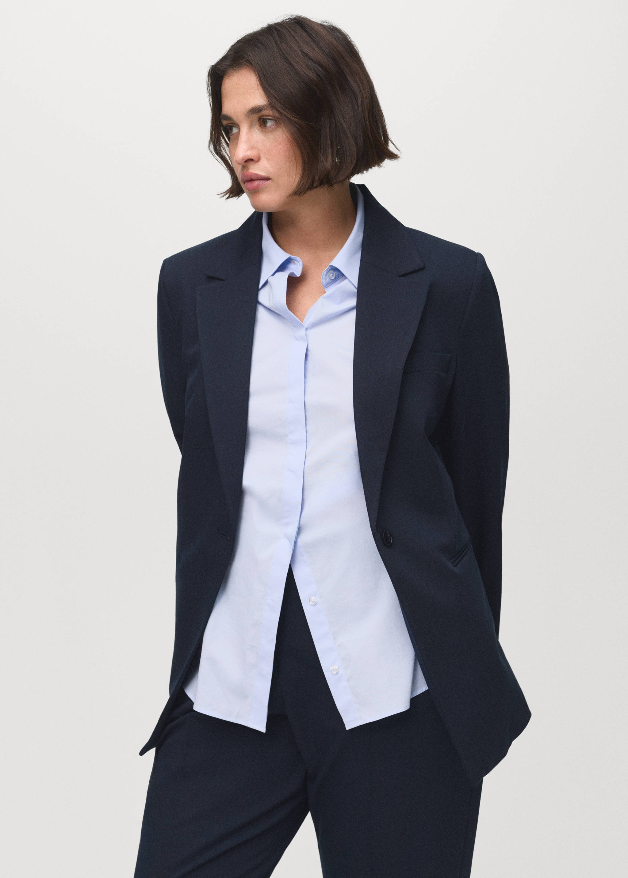 Fitted suit blazer - Details of the article 5