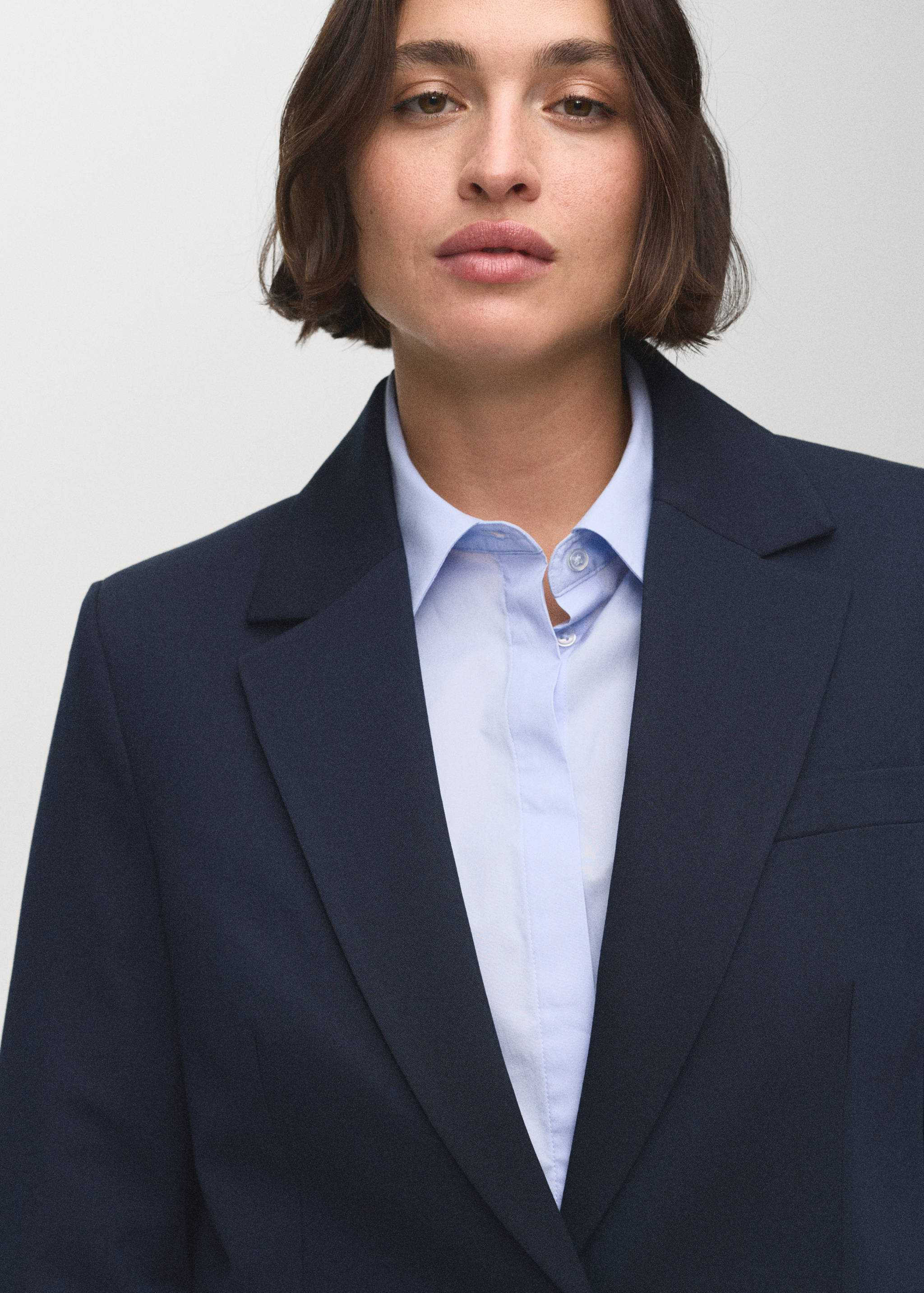 Fitted suit blazer - Details of the article 4