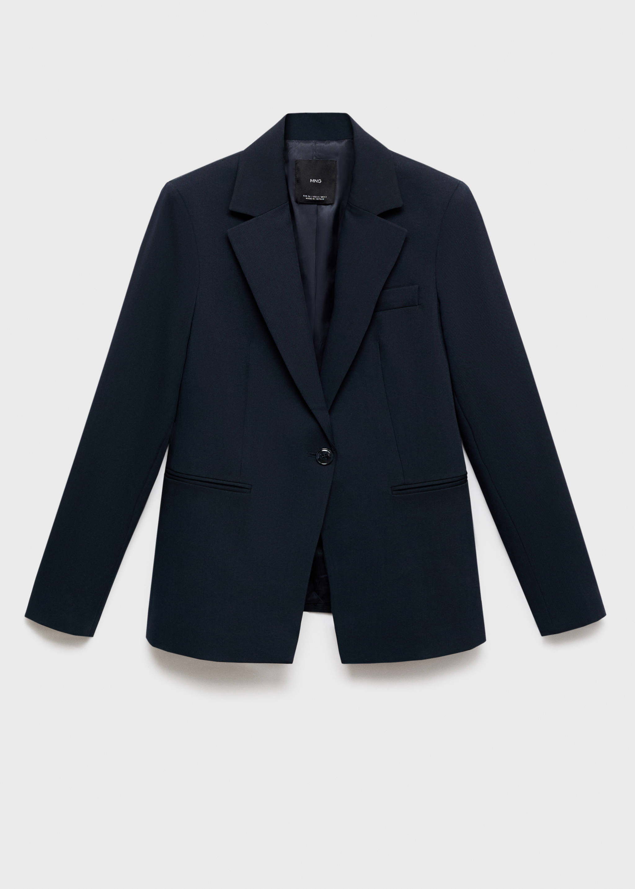 Fitted suit blazer - Article without model